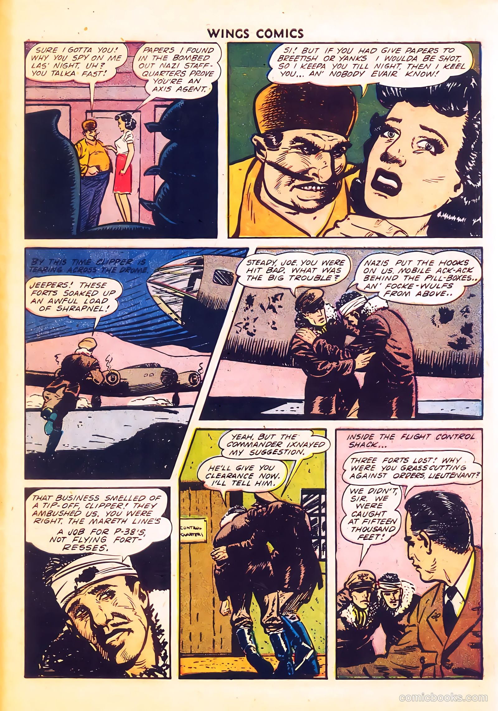 Wings Comics #34 — page 52 of 59