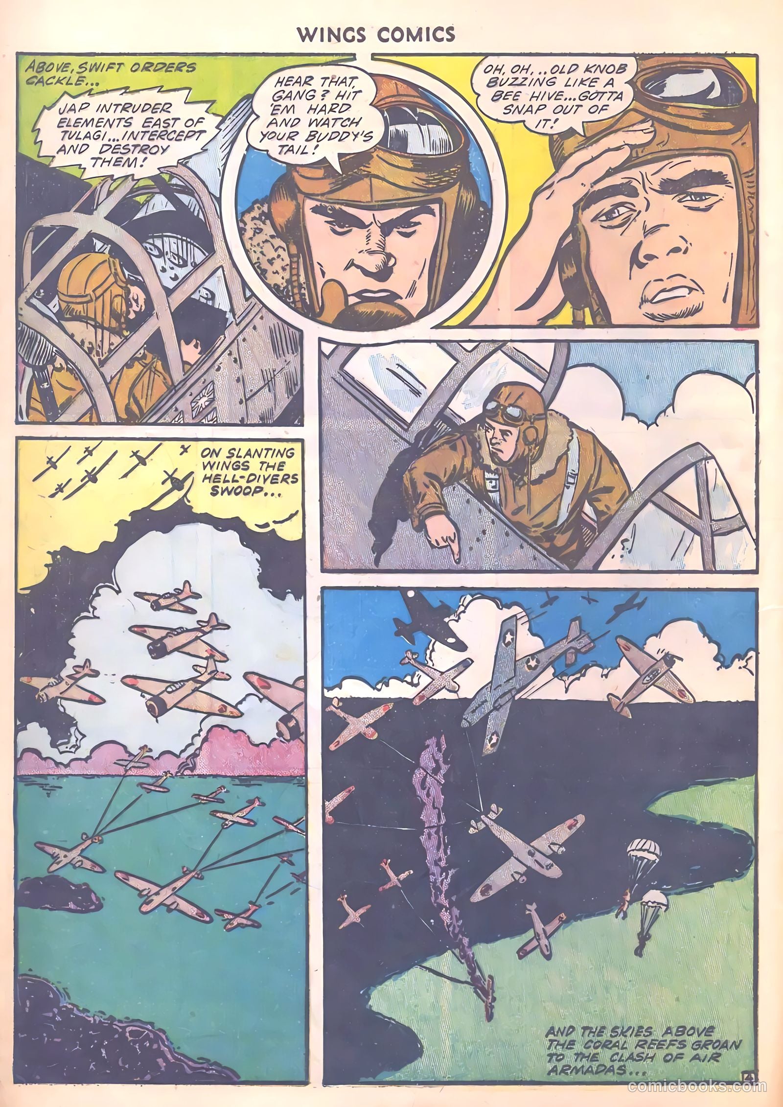 Wings Comics #35 — page 6 of 60