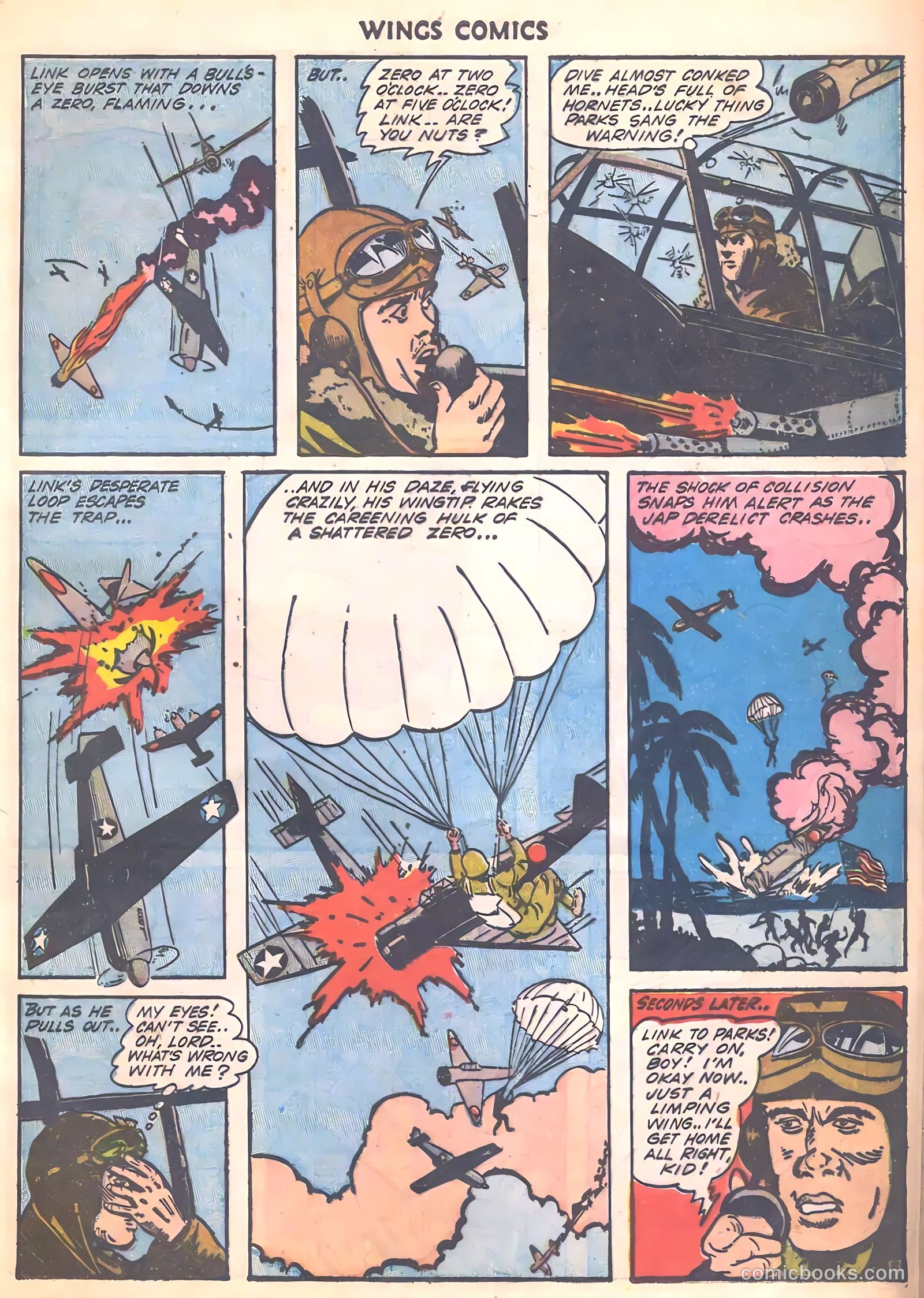 Wings Comics #35 — page 7 of 60