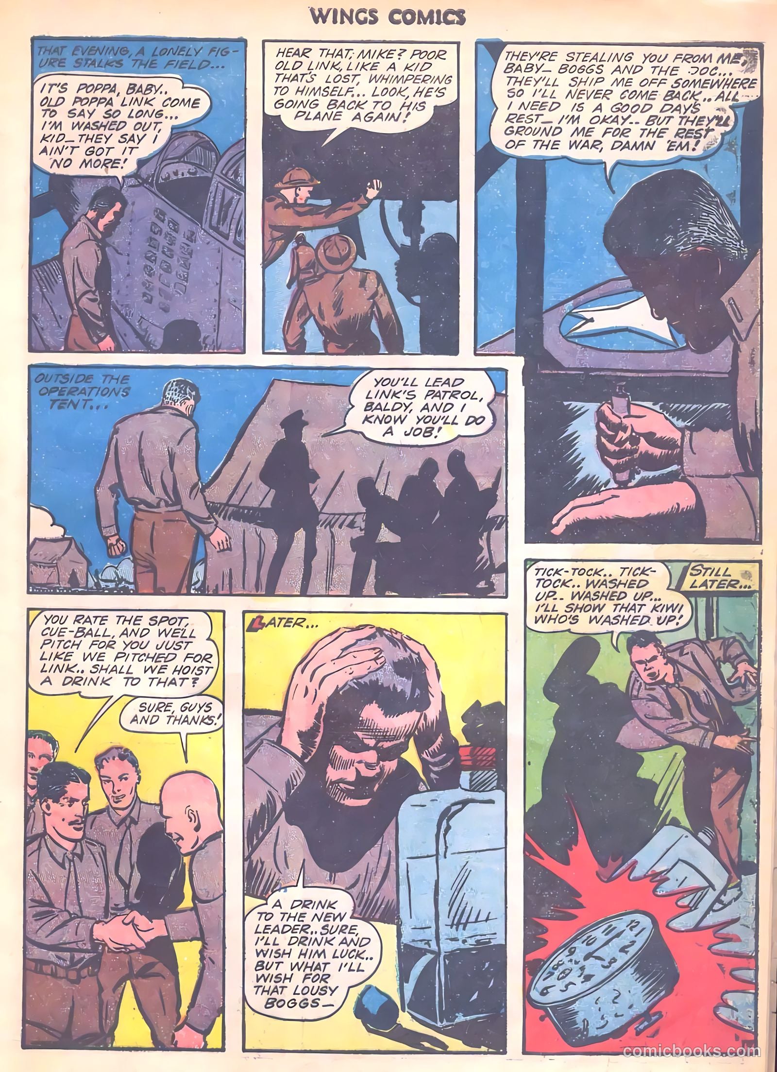 Wings Comics #35 — page 9 of 60