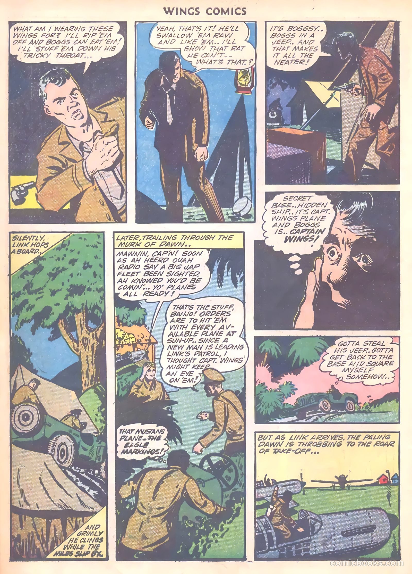 Wings Comics #35 — page 10 of 60