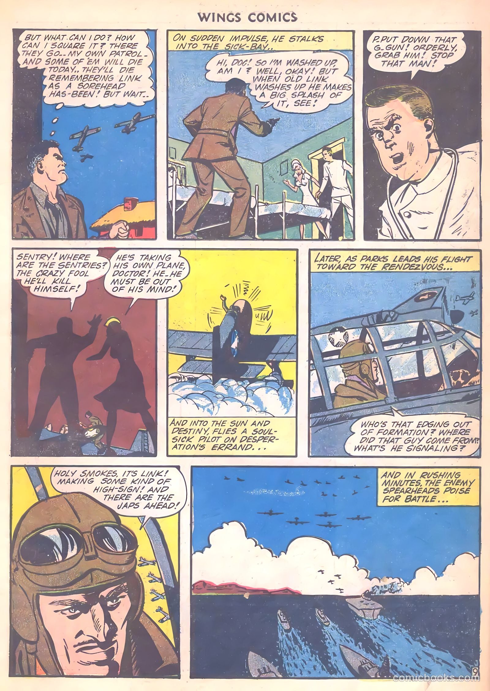 Wings Comics #35 — page 11 of 60