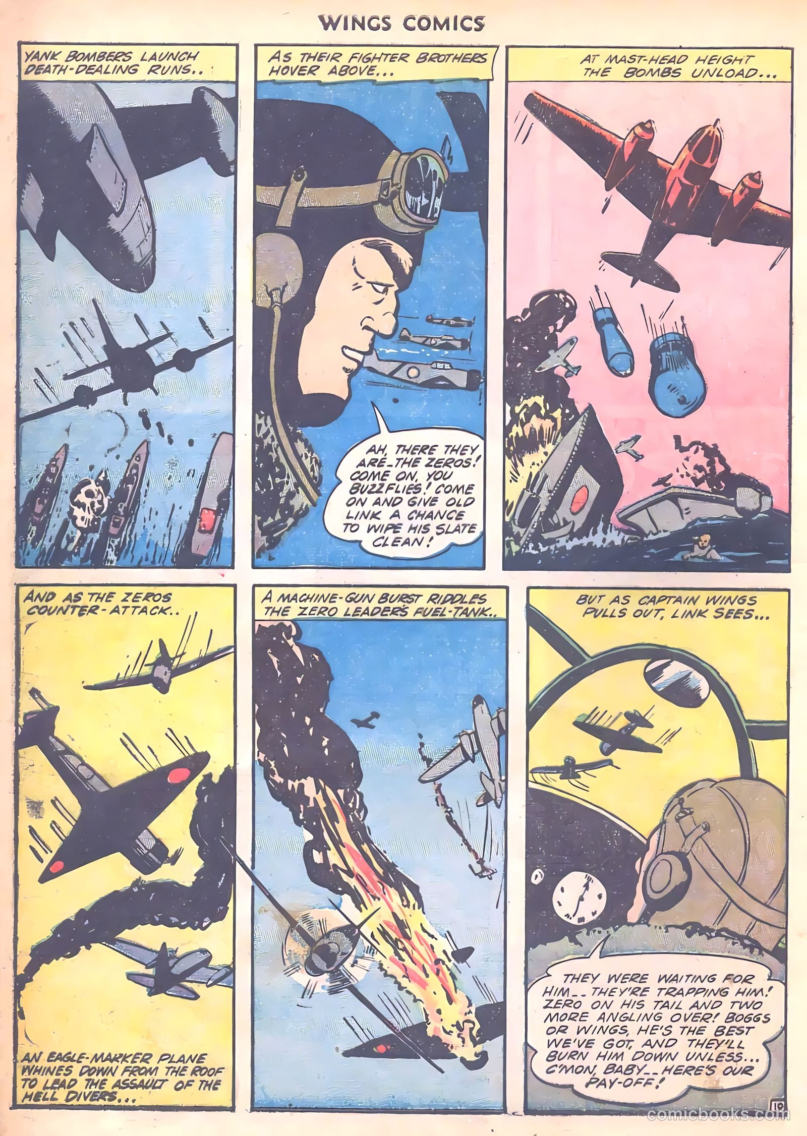 Wings Comics #35 — page 12 of 60