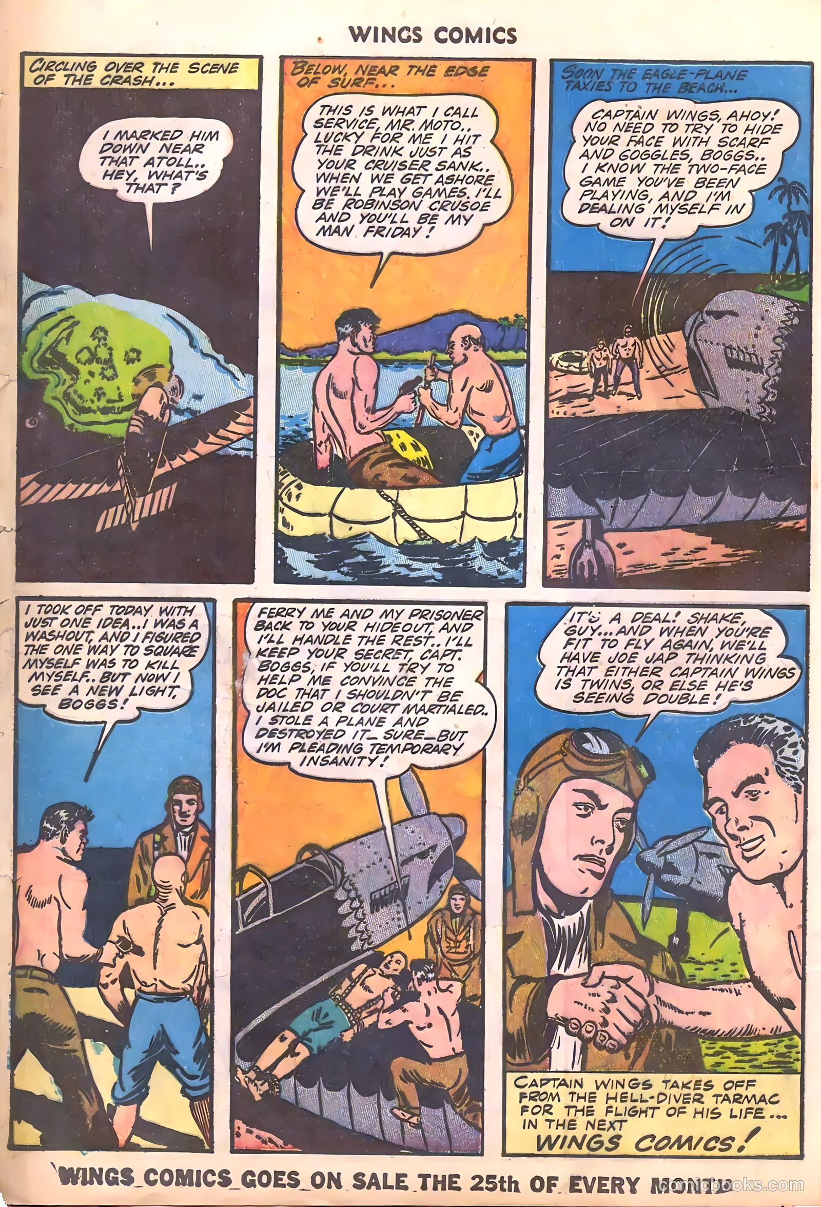 Wings Comics #35 — page 14 of 60