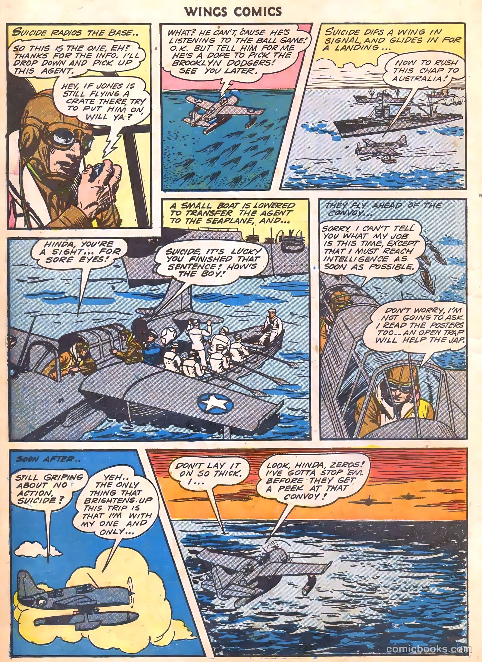 Wings Comics #35 — page 16 of 60