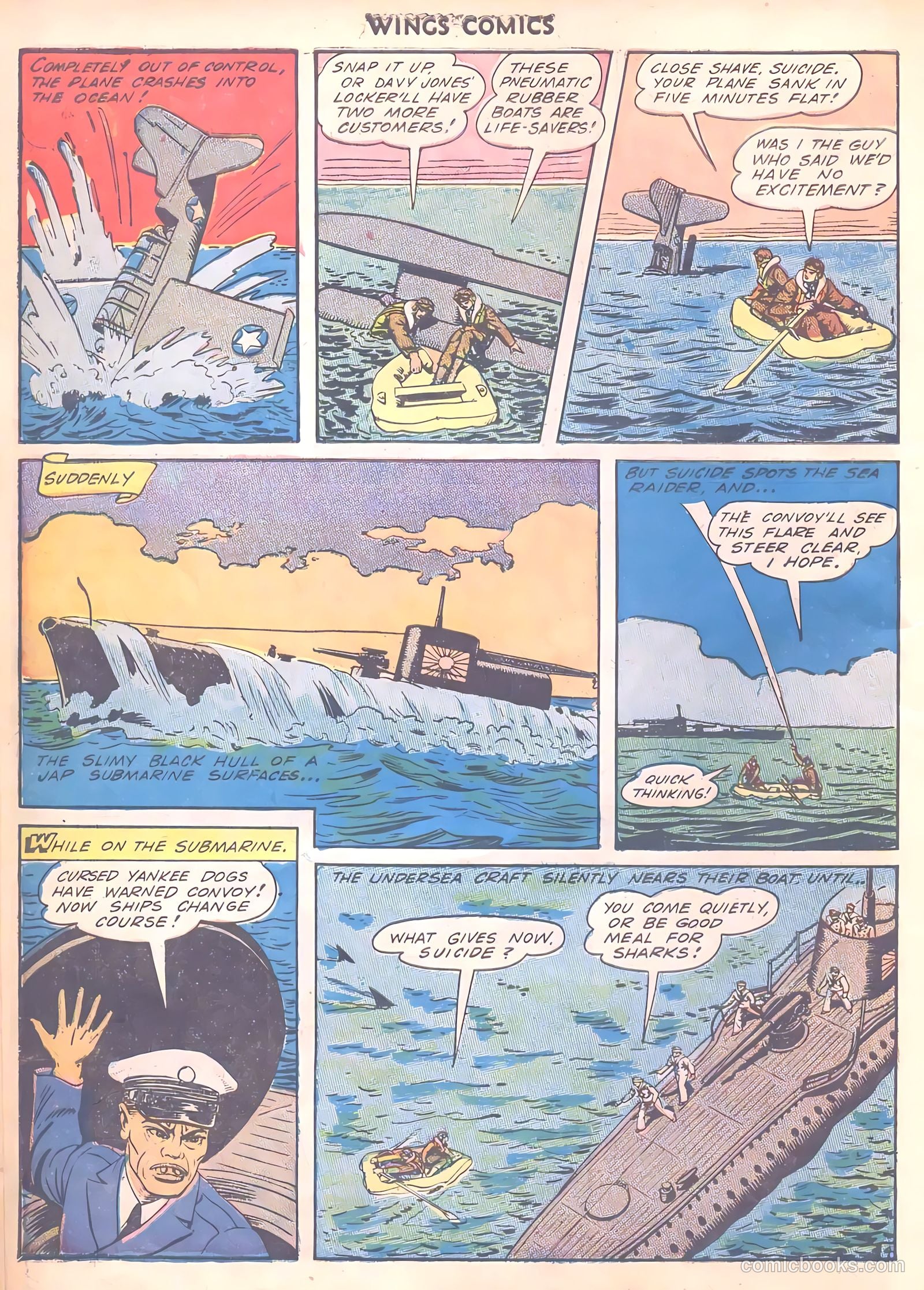 Wings Comics #35 — page 18 of 60