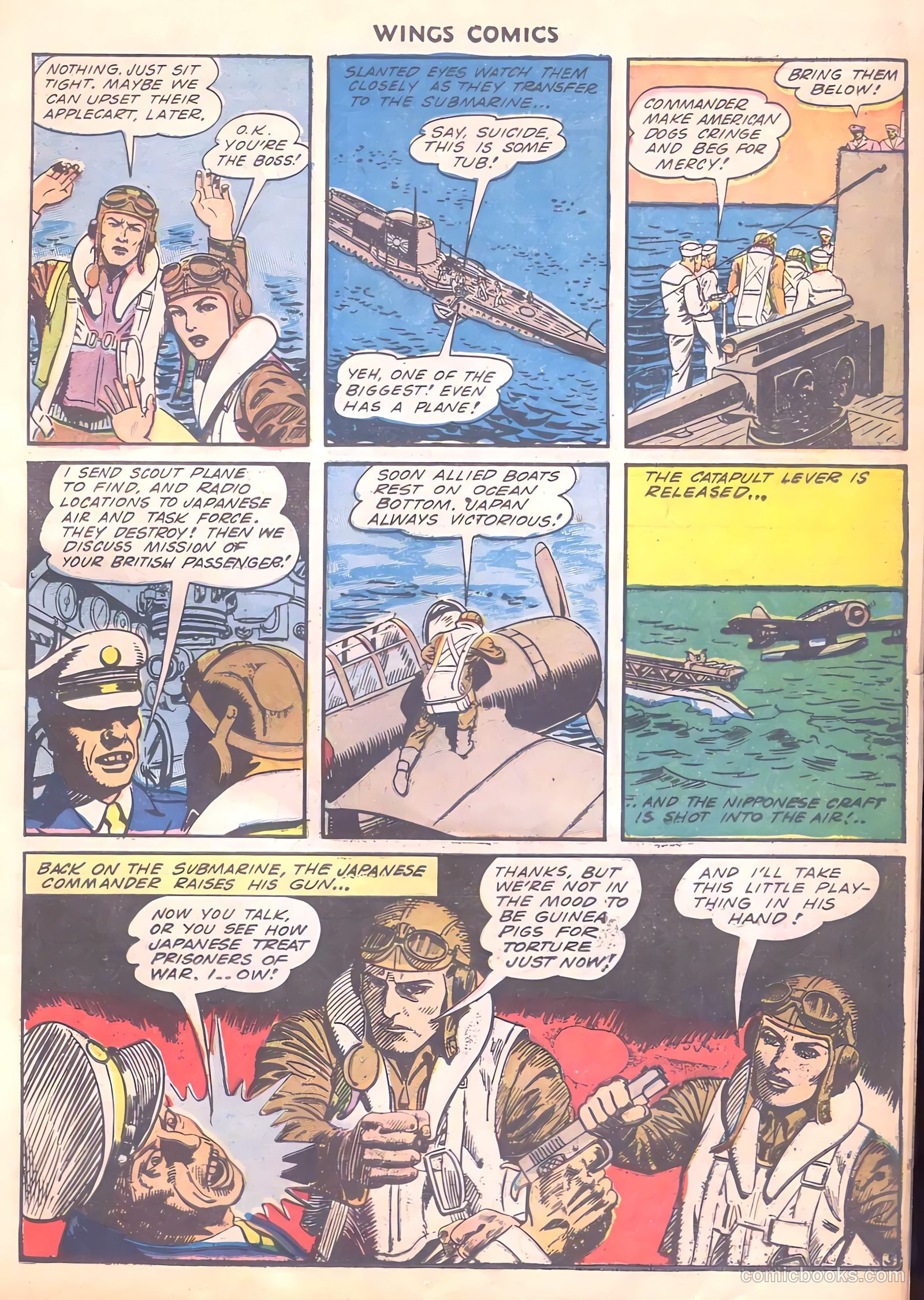 Wings Comics #35 — page 19 of 60