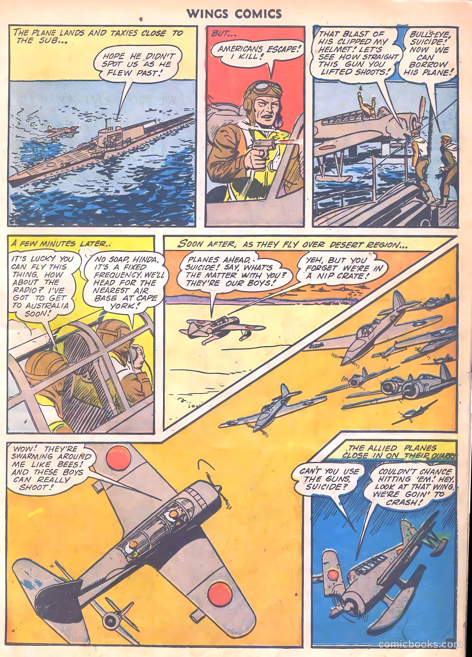Wings Comics #35 — page 21 of 60