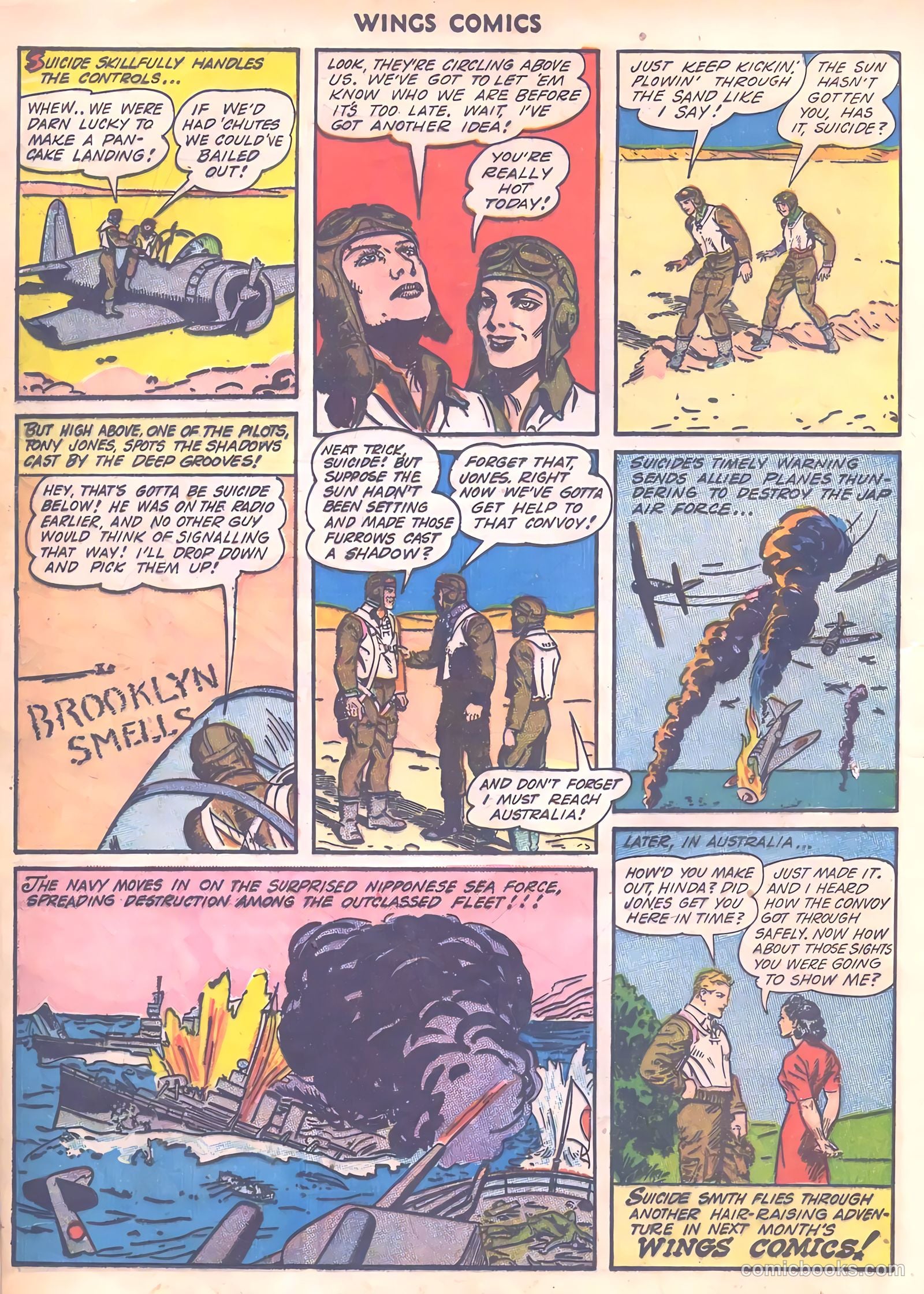 Wings Comics #35 — page 22 of 60