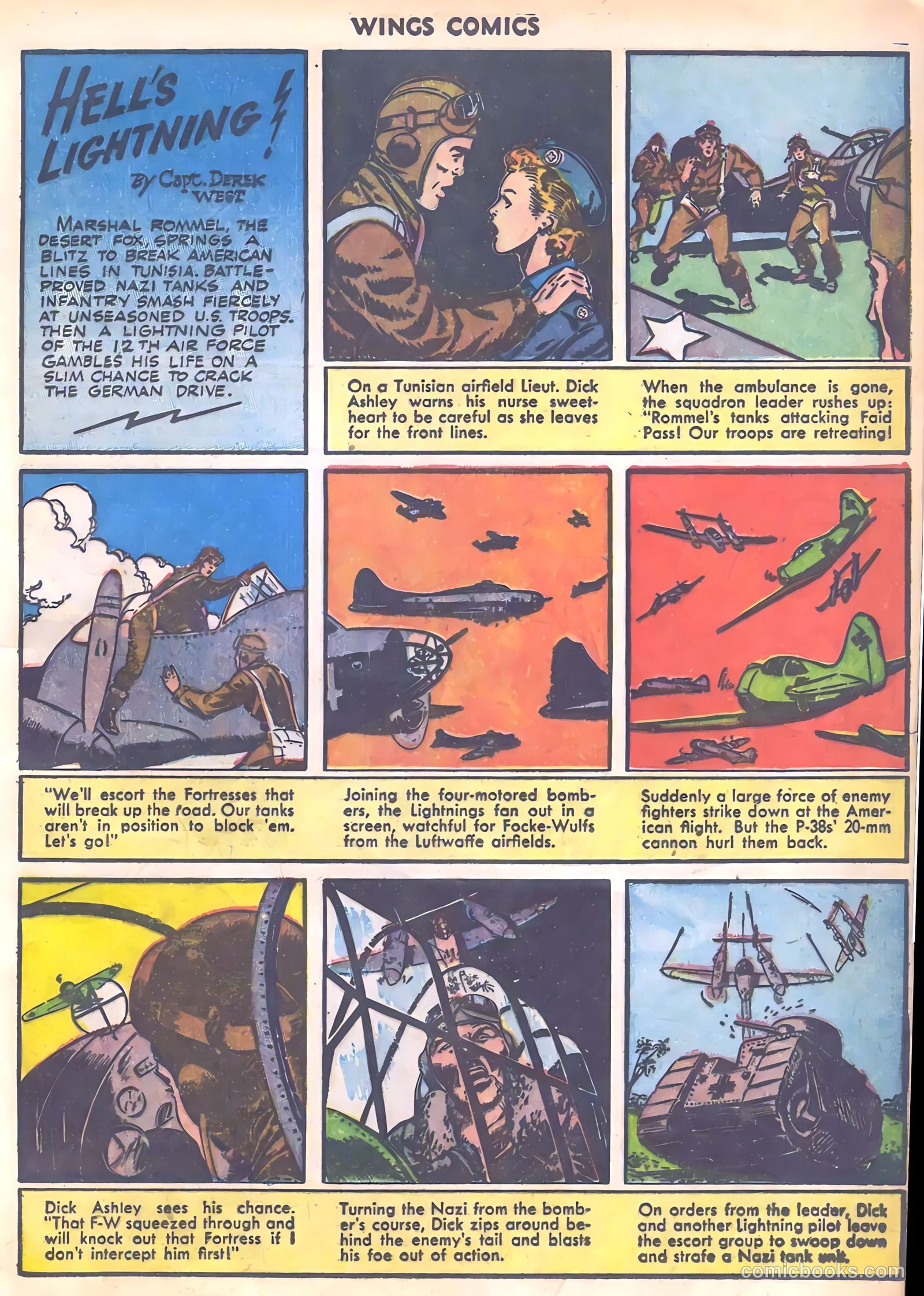 Wings Comics #35 — page 23 of 60