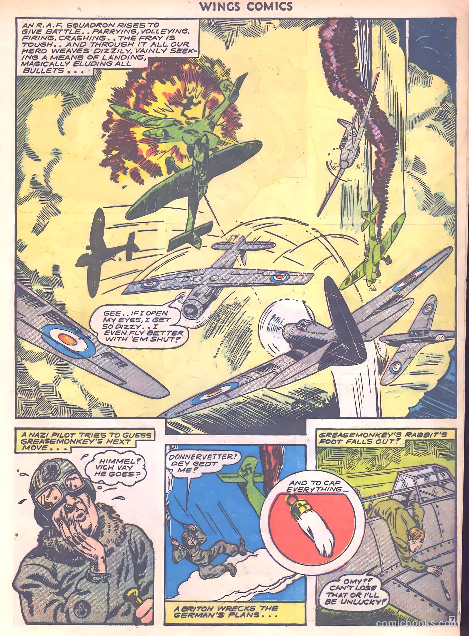 Wings Comics #35 — page 31 of 60