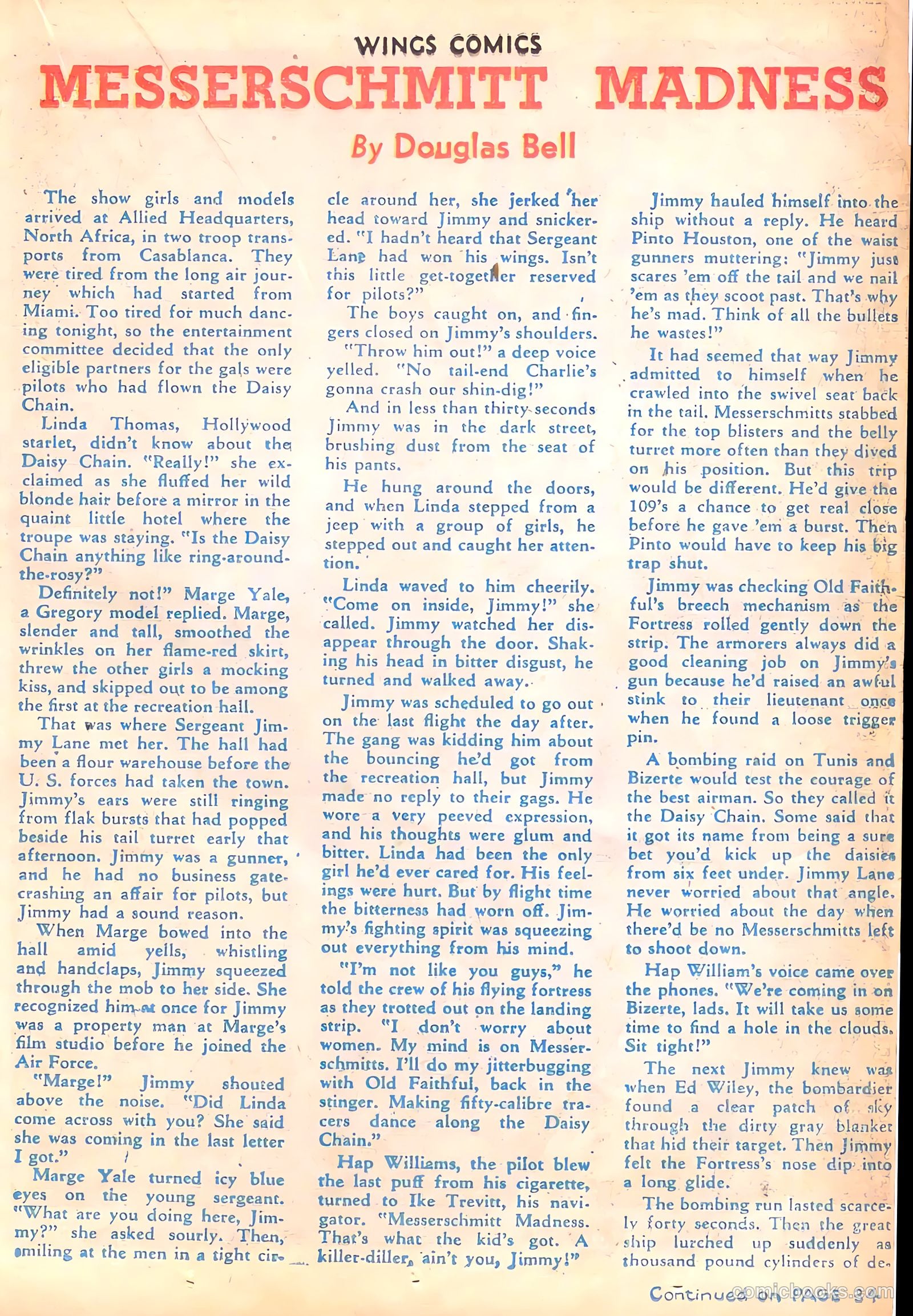 Wings Comics #35 — page 33 of 60