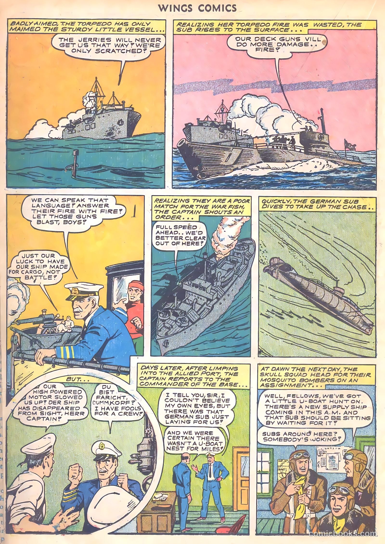 Wings Comics #35 — page 38 of 60