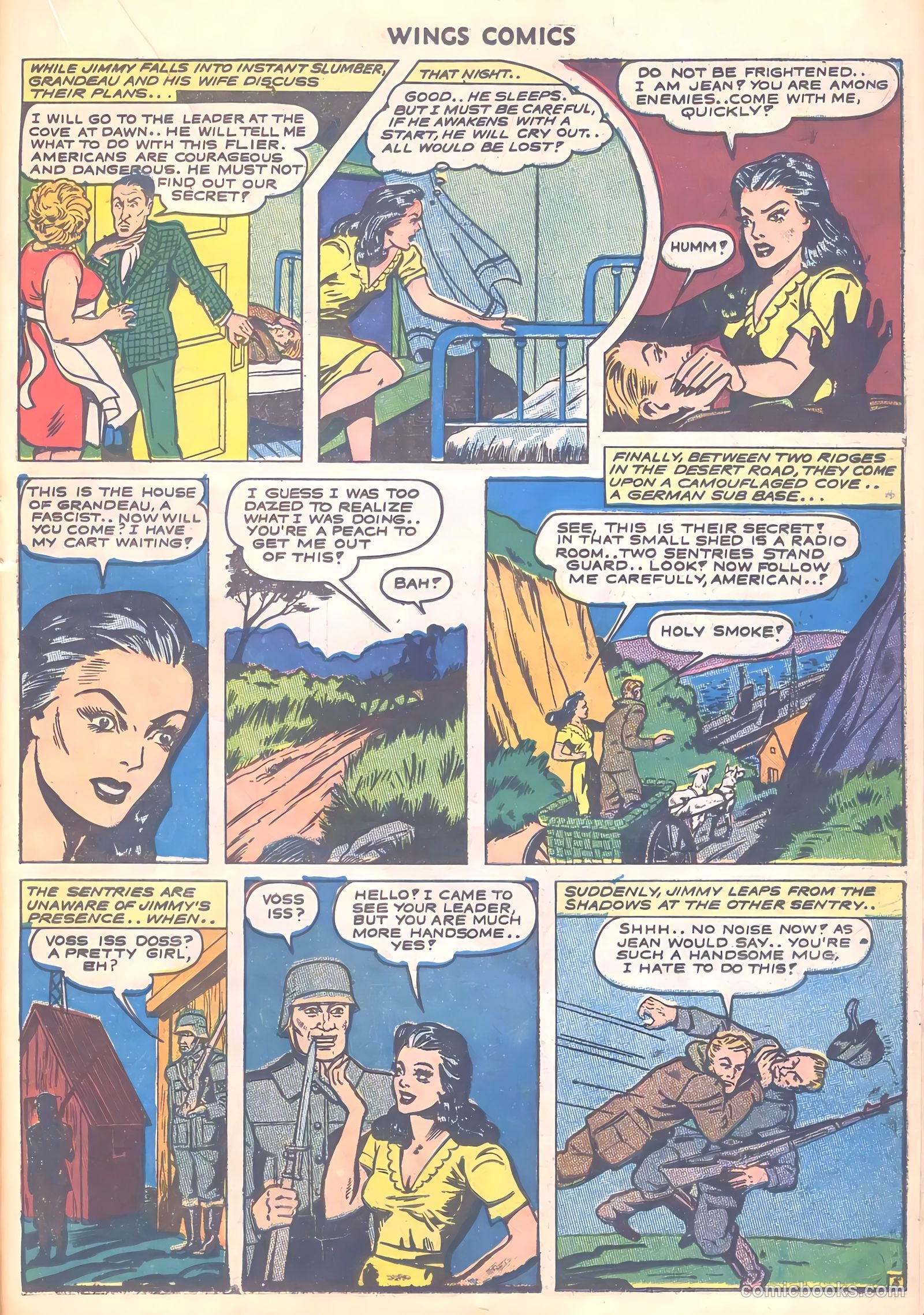 Wings Comics #35 — page 41 of 60