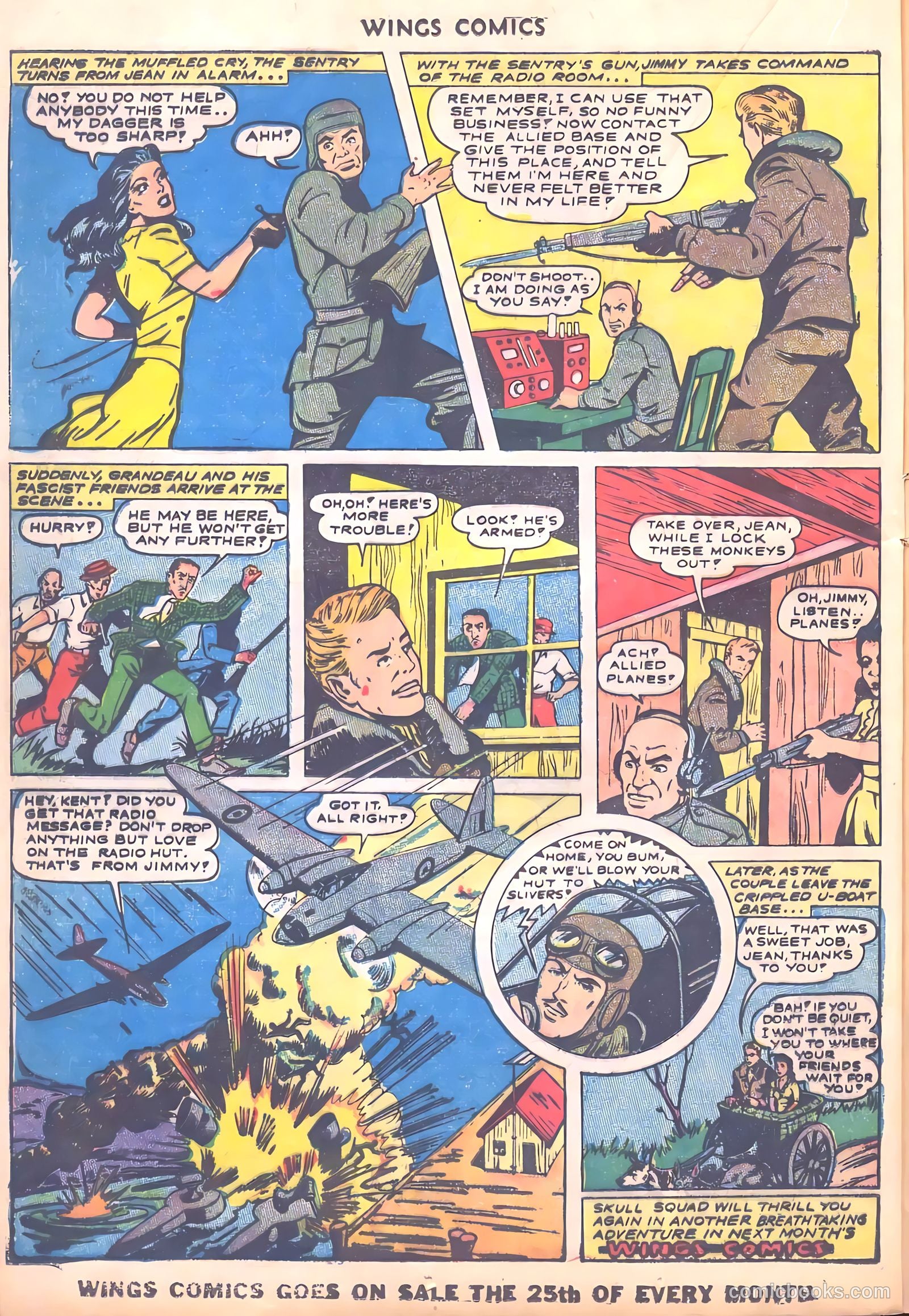 Wings Comics #35 — page 42 of 60