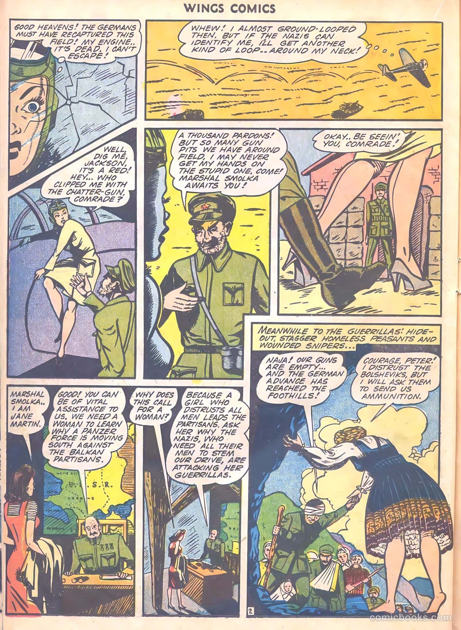 Wings Comics #35 — page 44 of 60