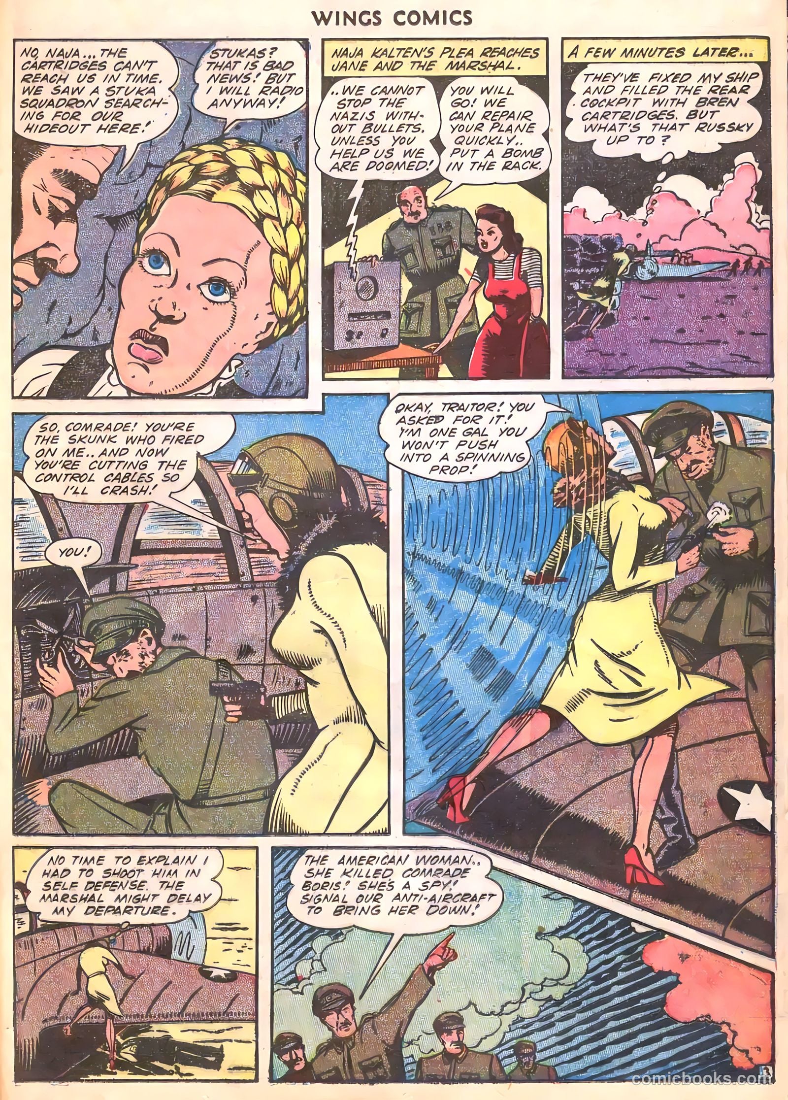 Wings Comics #35 — page 45 of 60