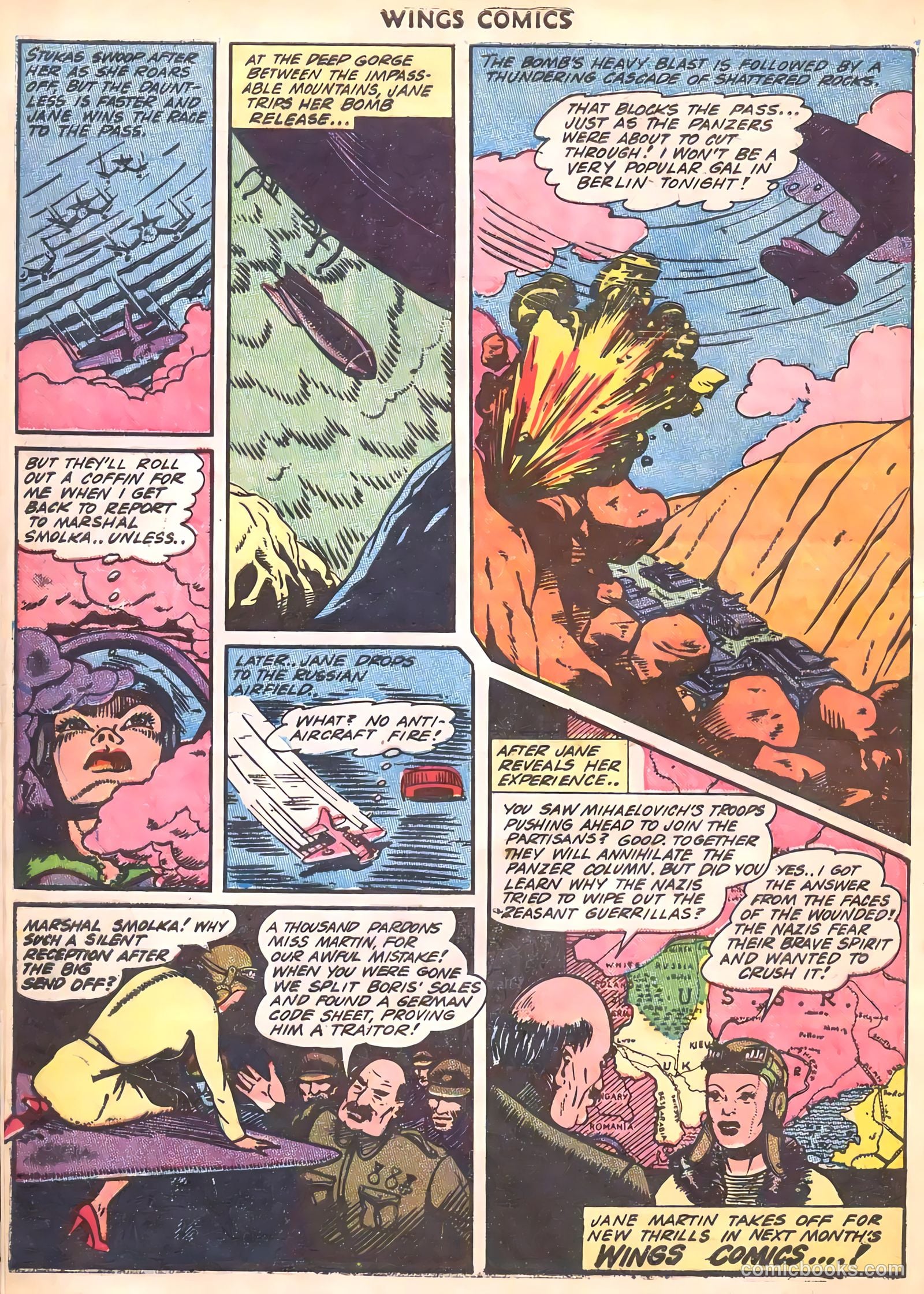 Wings Comics #35 — page 48 of 60