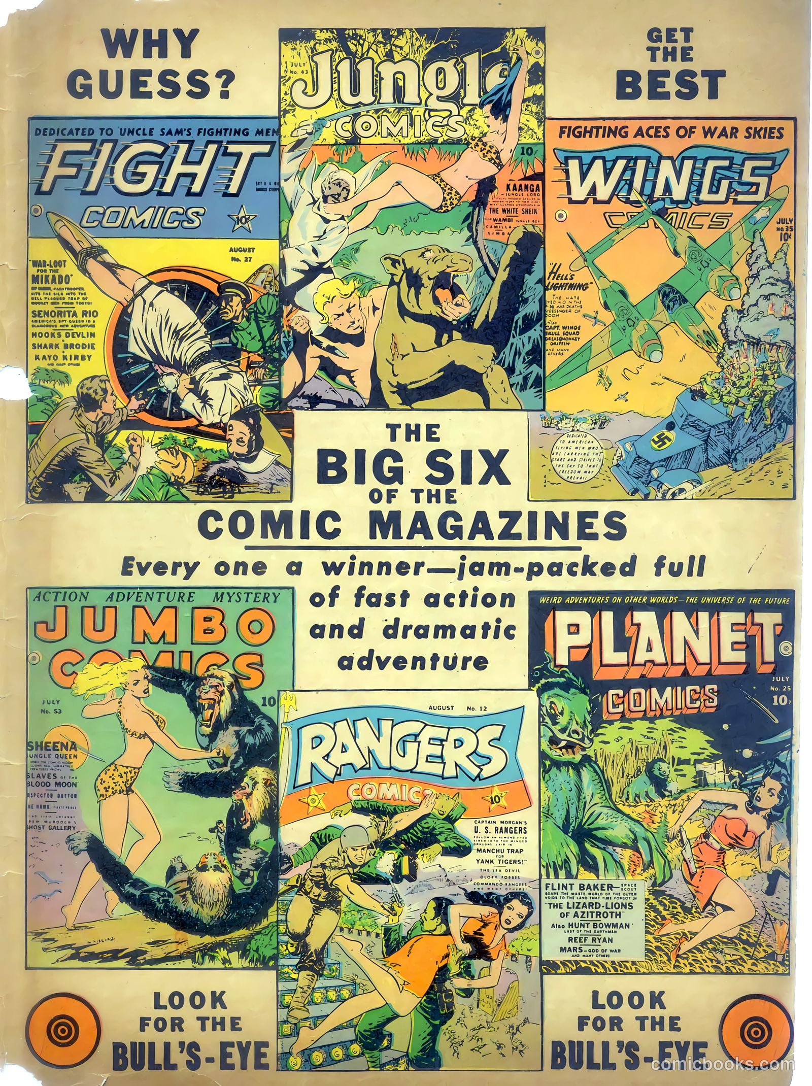 Wings Comics #35 — page 59 of 60