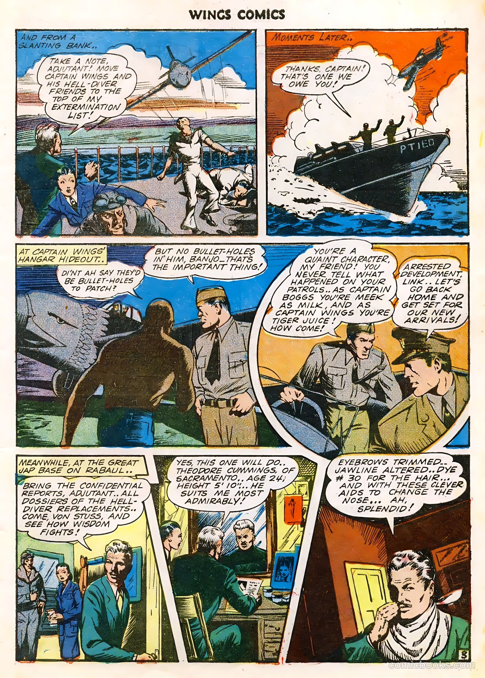 Wings Comics #36 — page 5 of 61