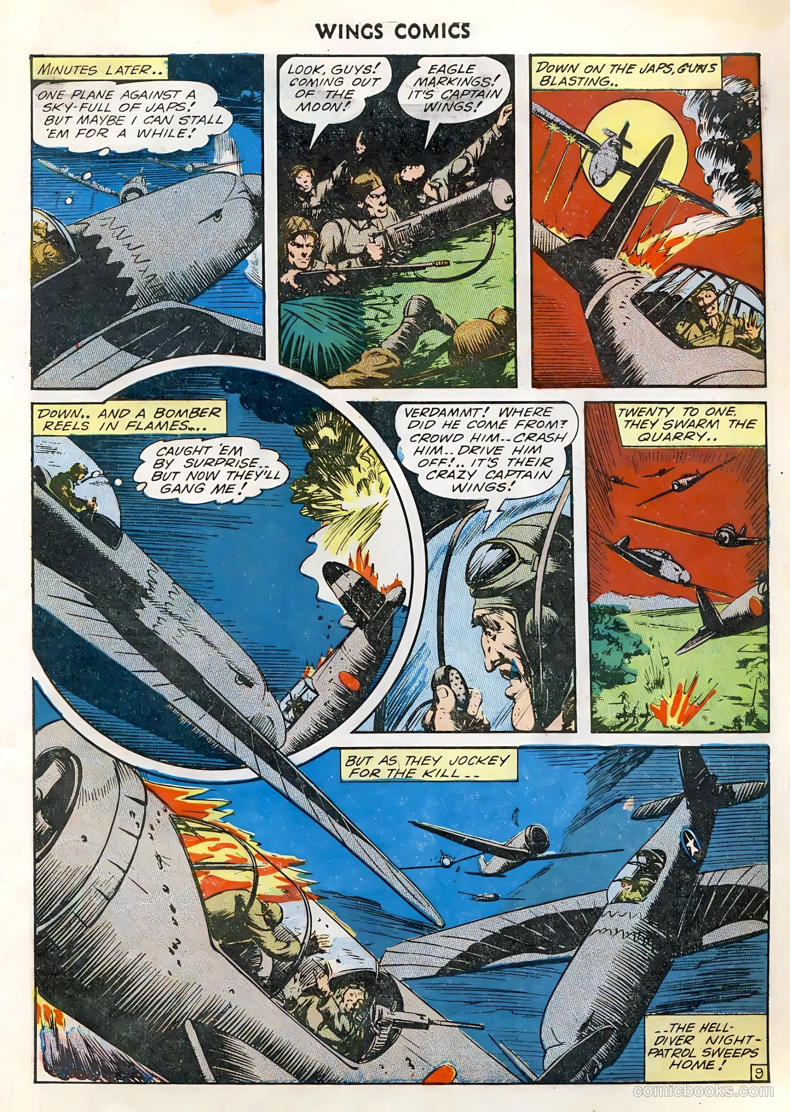 Wings Comics #36 — page 11 of 61