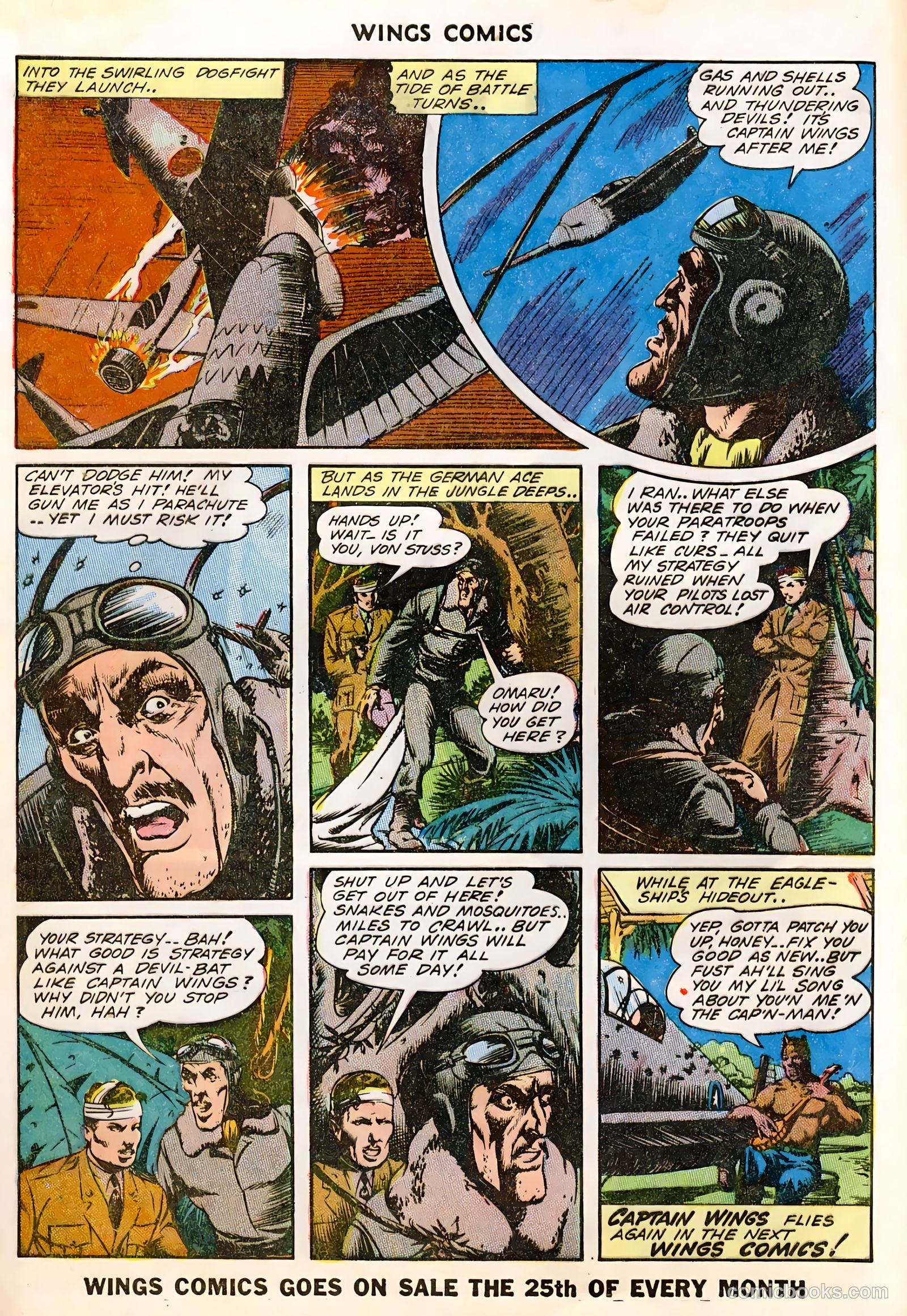 Wings Comics #36 — page 12 of 61