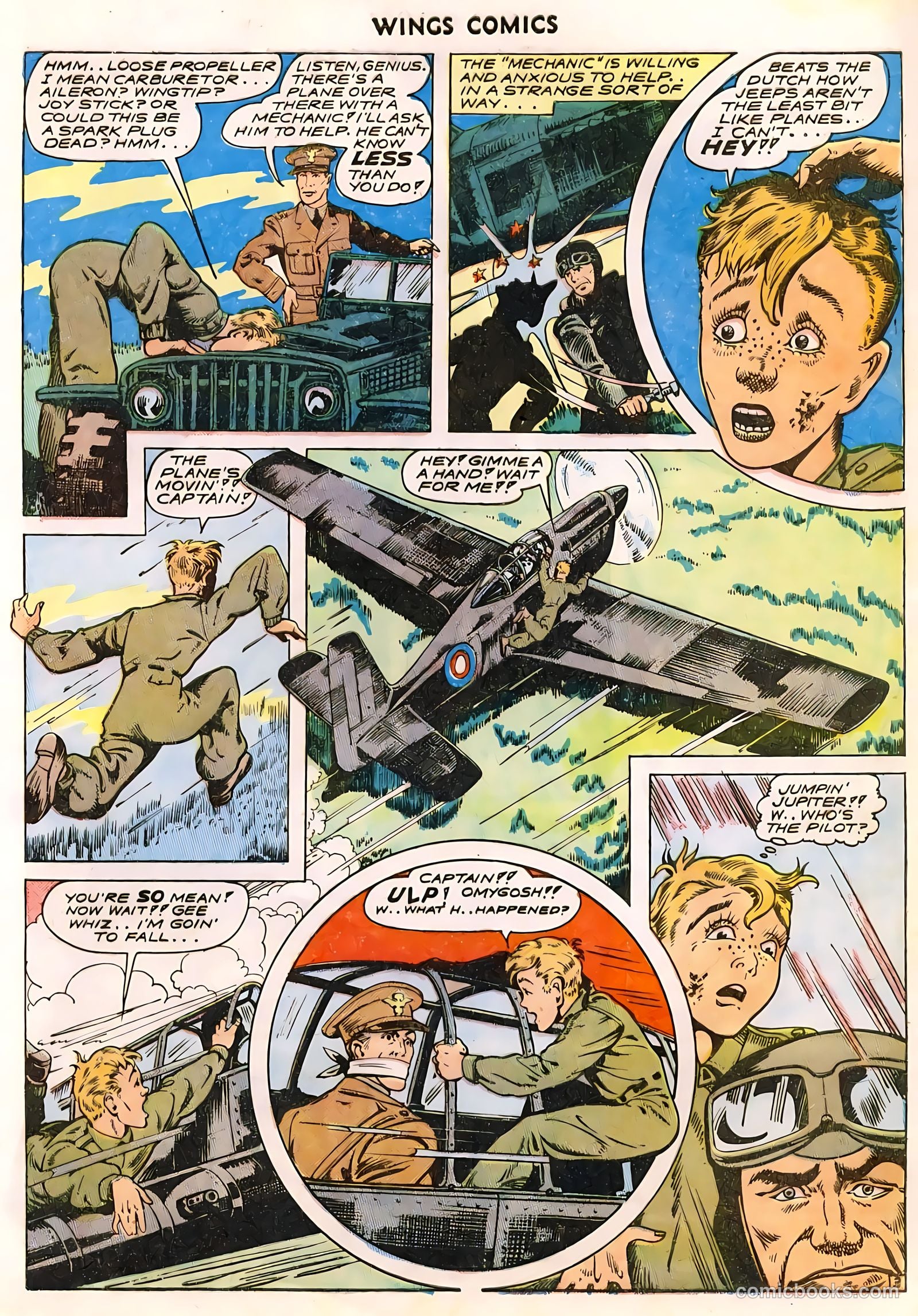 Wings Comics #36 — page 15 of 61