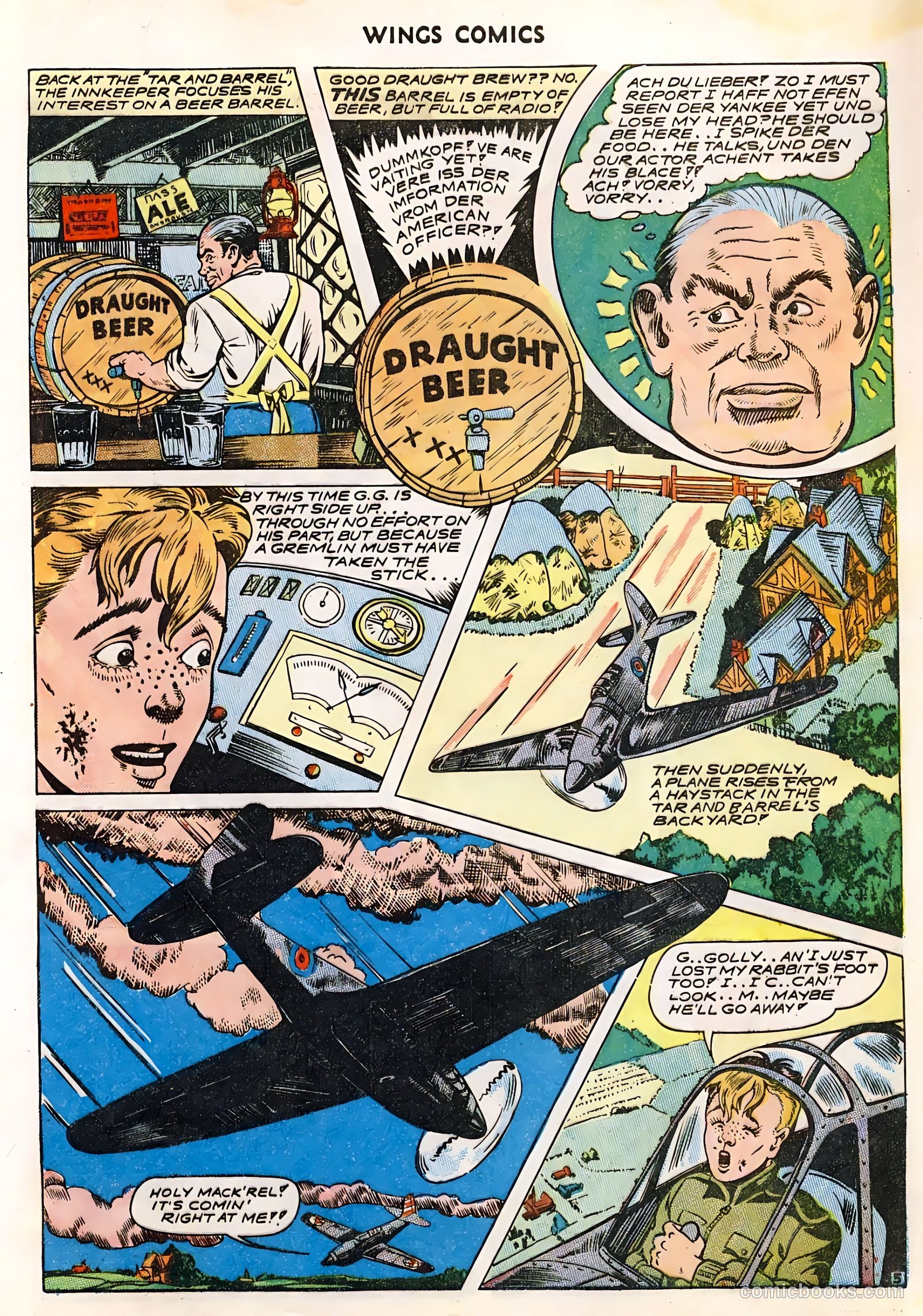 Wings Comics #36 — page 18 of 61