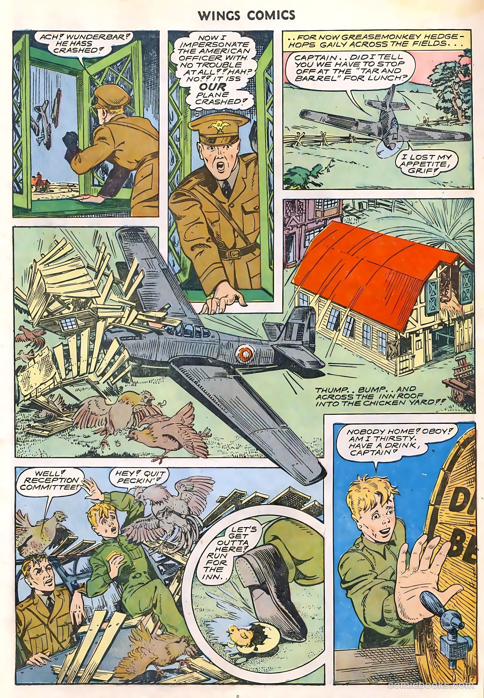 Wings Comics #36 — page 19 of 61