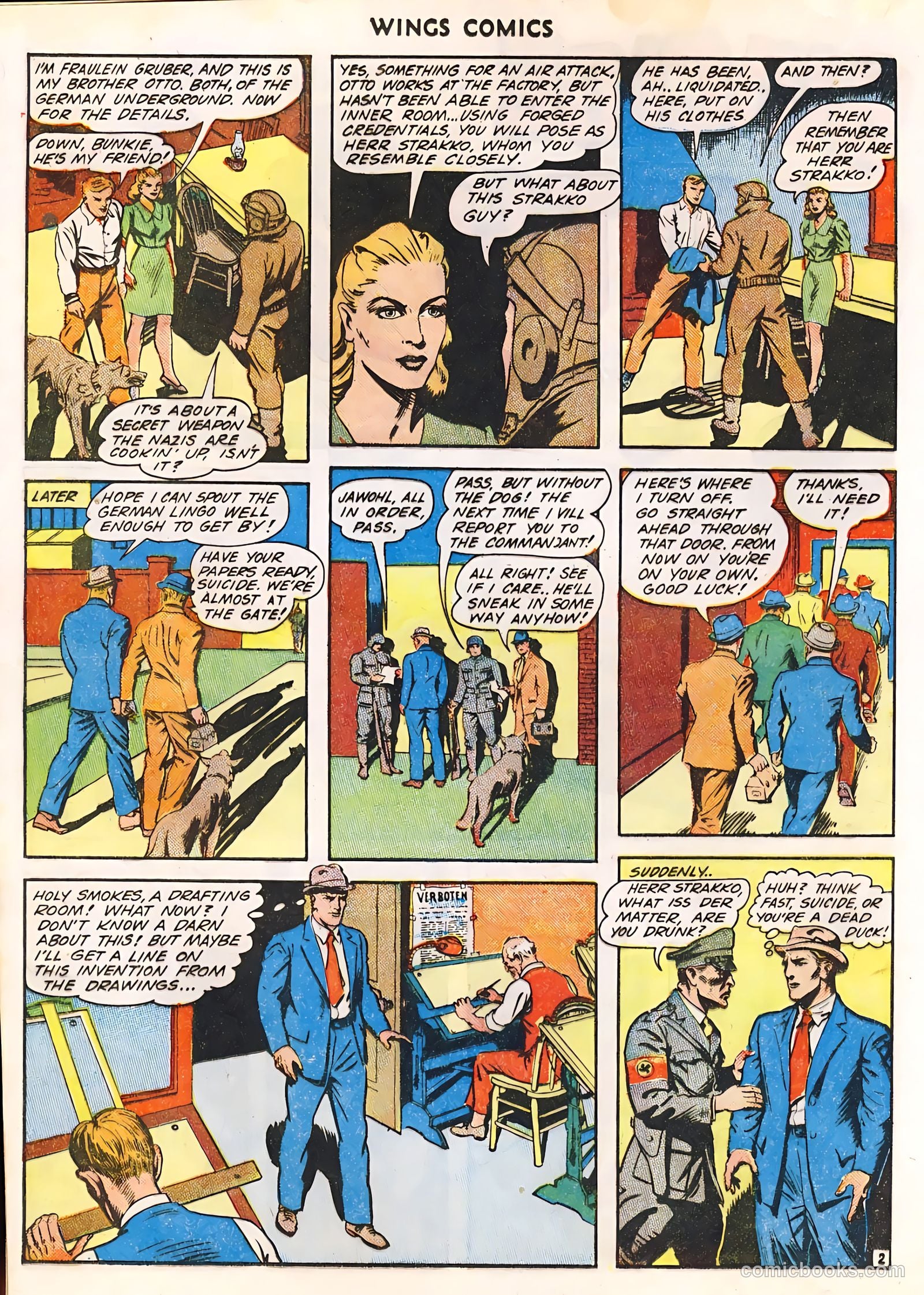 Wings Comics #36 — page 30 of 61