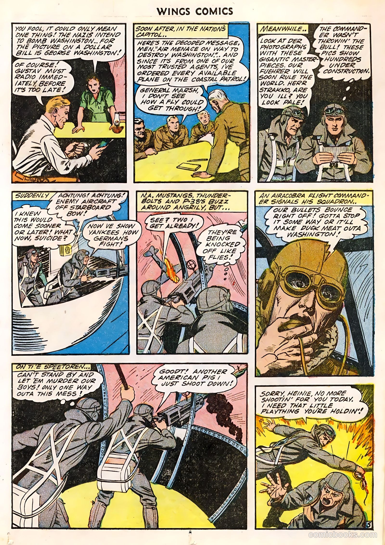 Wings Comics #36 — page 33 of 61