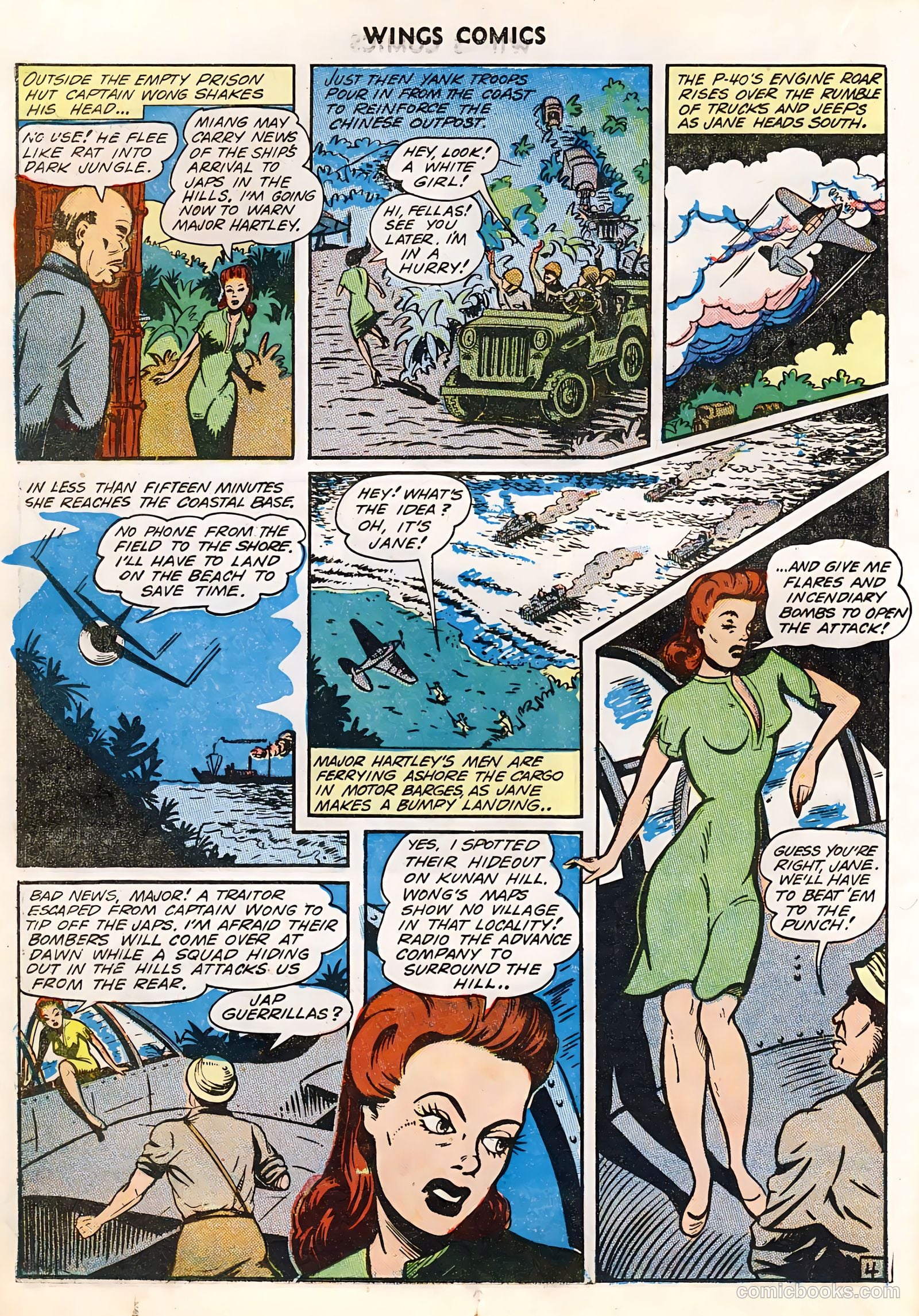Wings Comics #36 — page 41 of 61