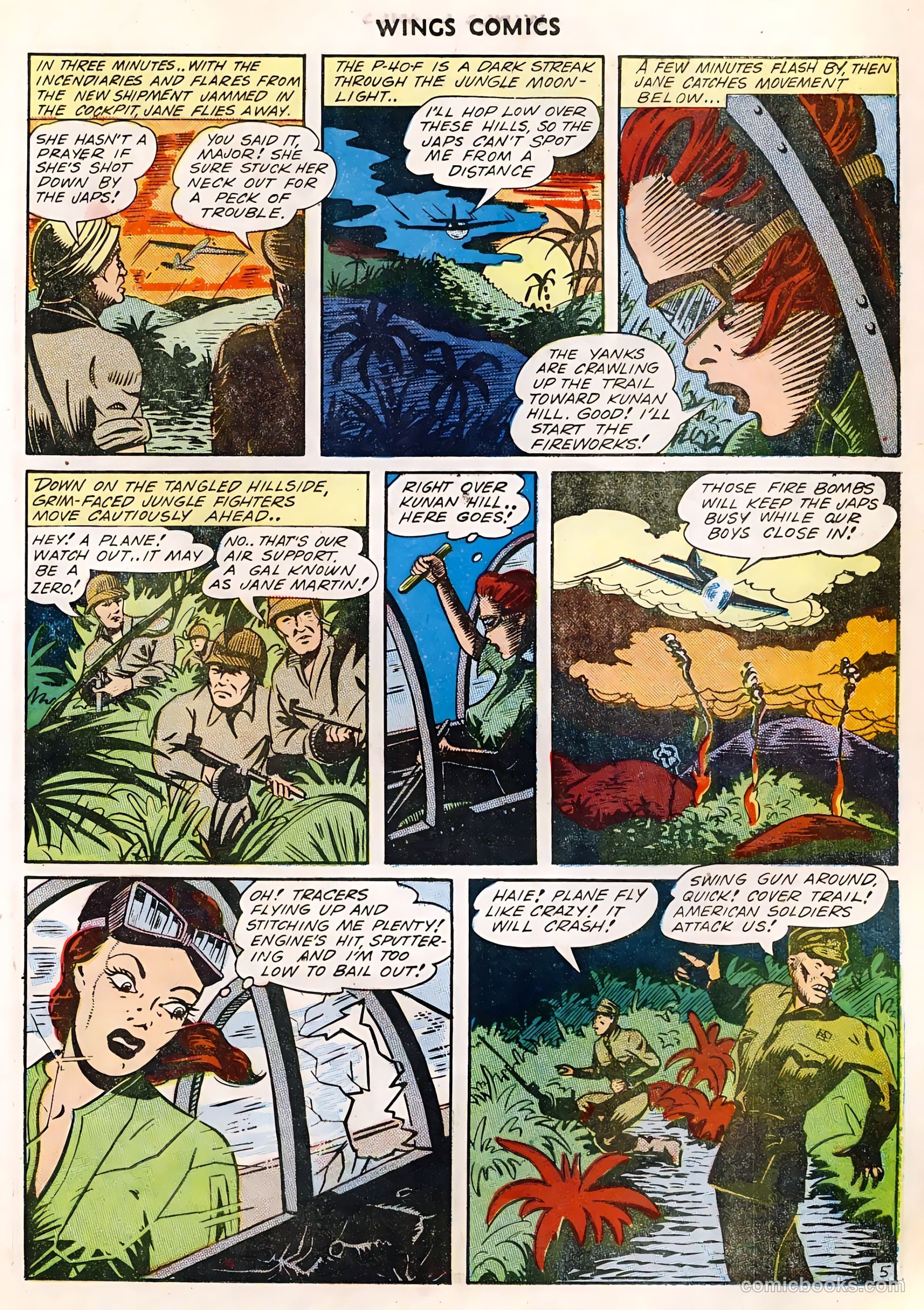 Wings Comics #36 — page 42 of 61