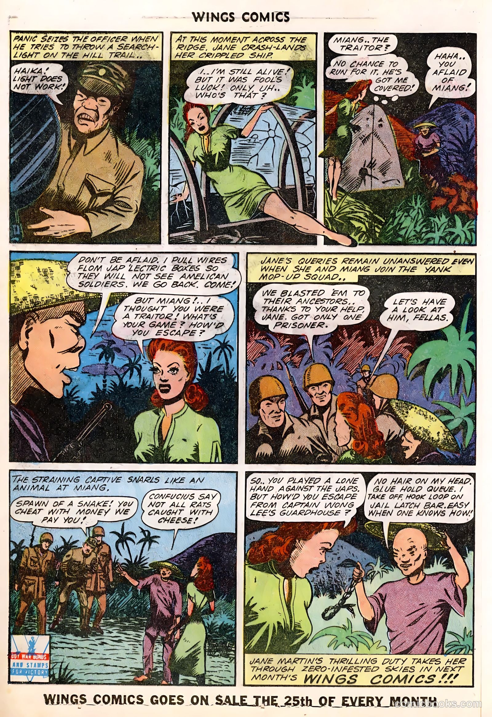 Wings Comics #36 — page 43 of 61