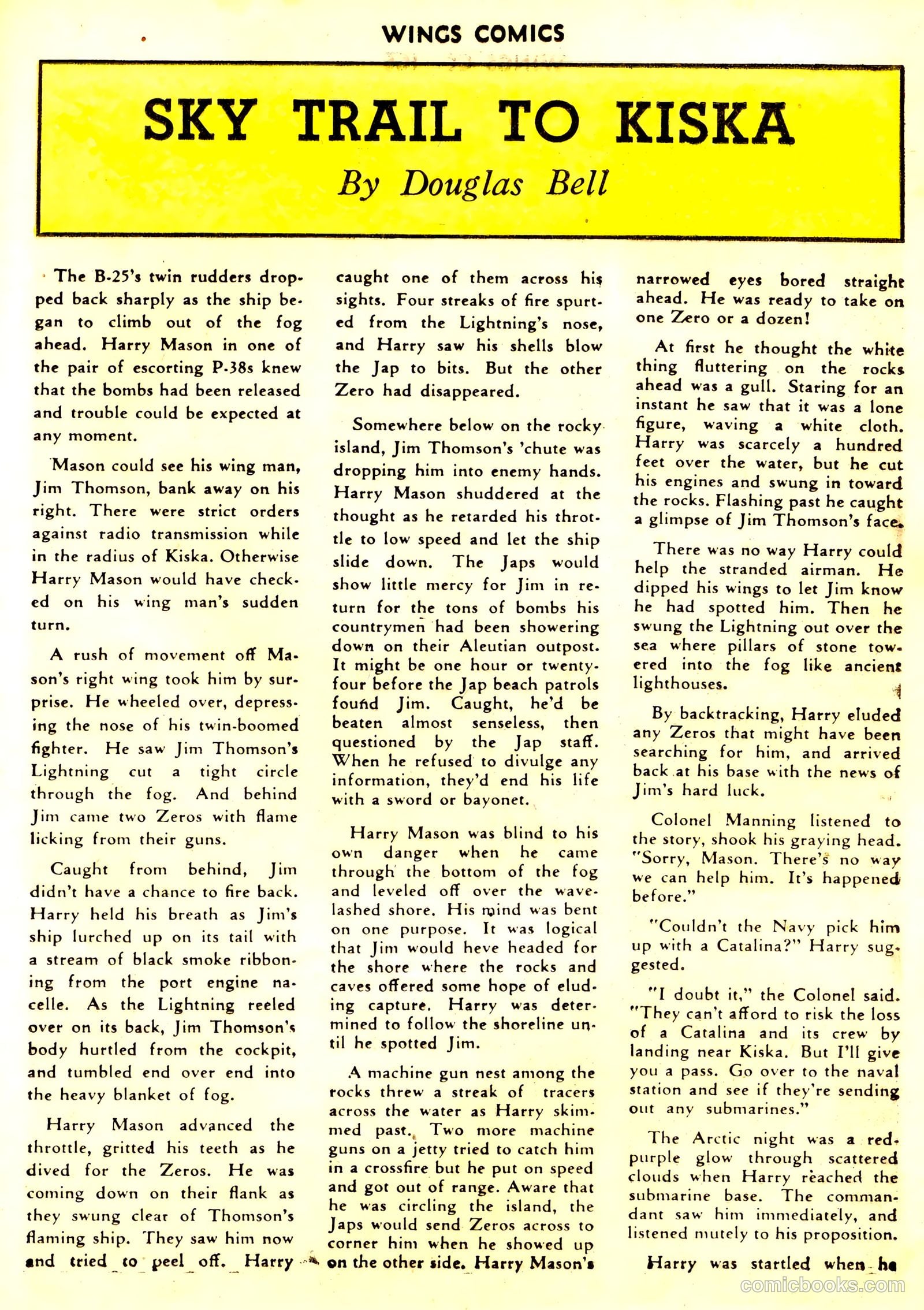 Wings Comics #36 — page 44 of 61