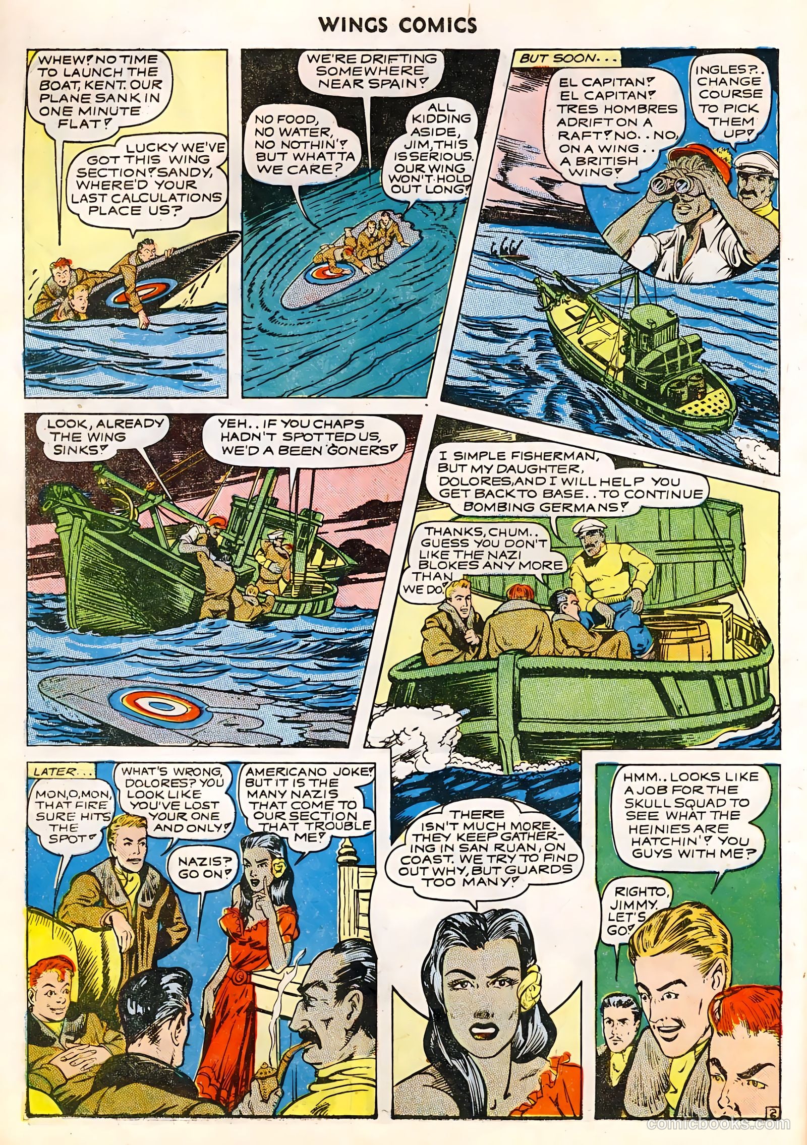 Wings Comics #36 — page 47 of 61