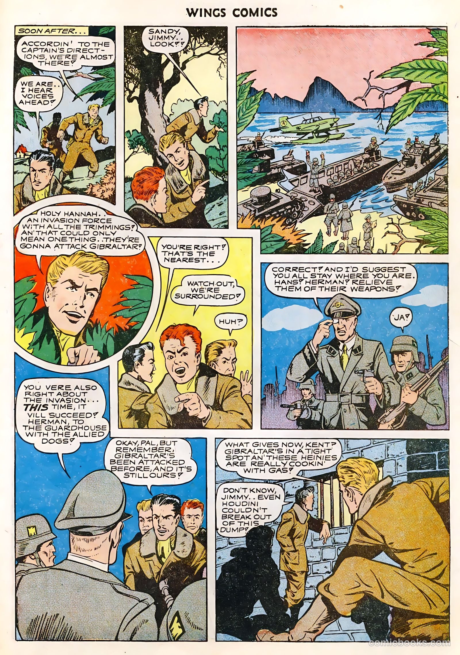 Wings Comics #36 — page 48 of 61