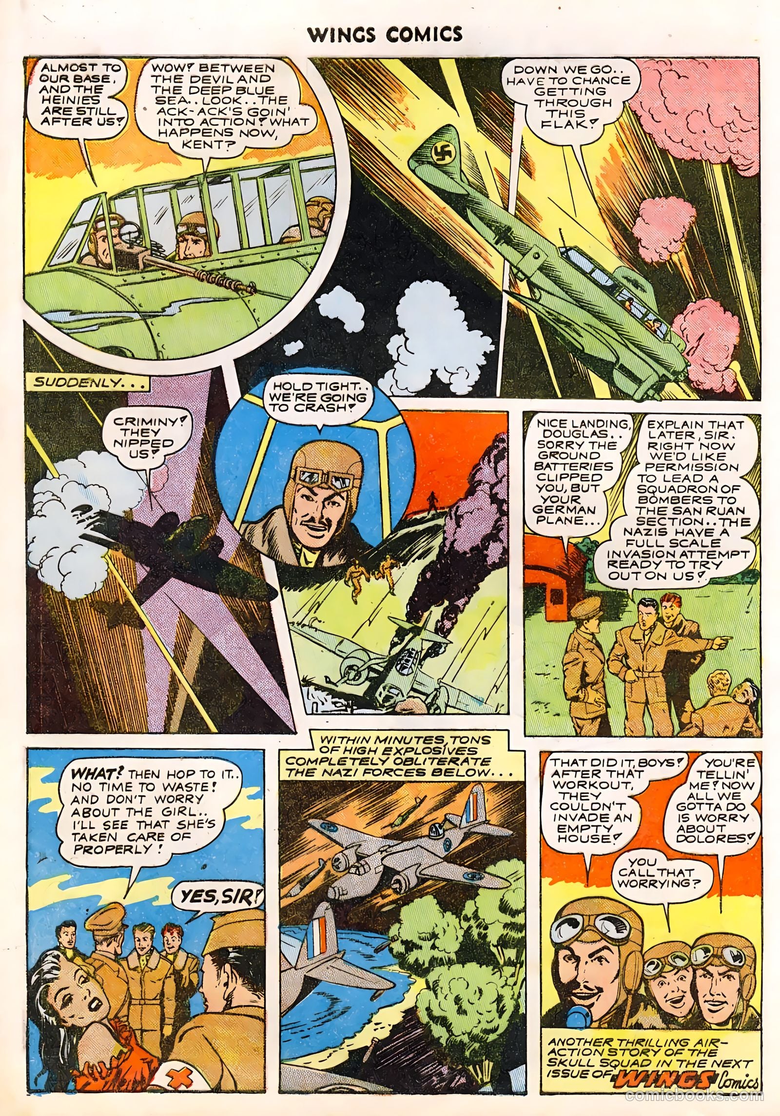 Wings Comics #36 — page 51 of 61