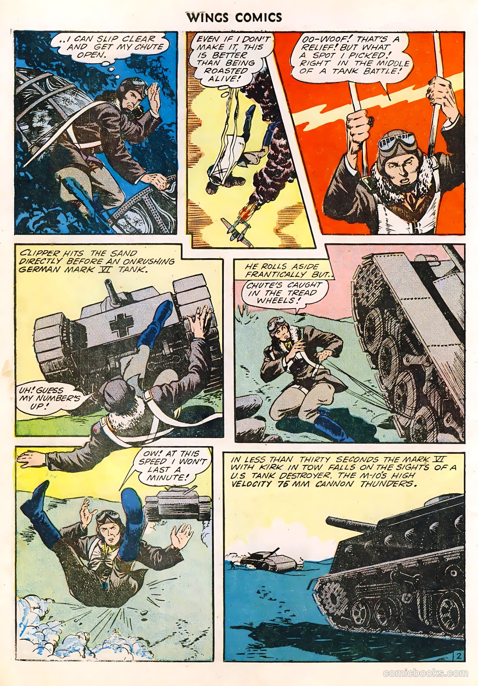 Wings Comics #36 — page 53 of 61