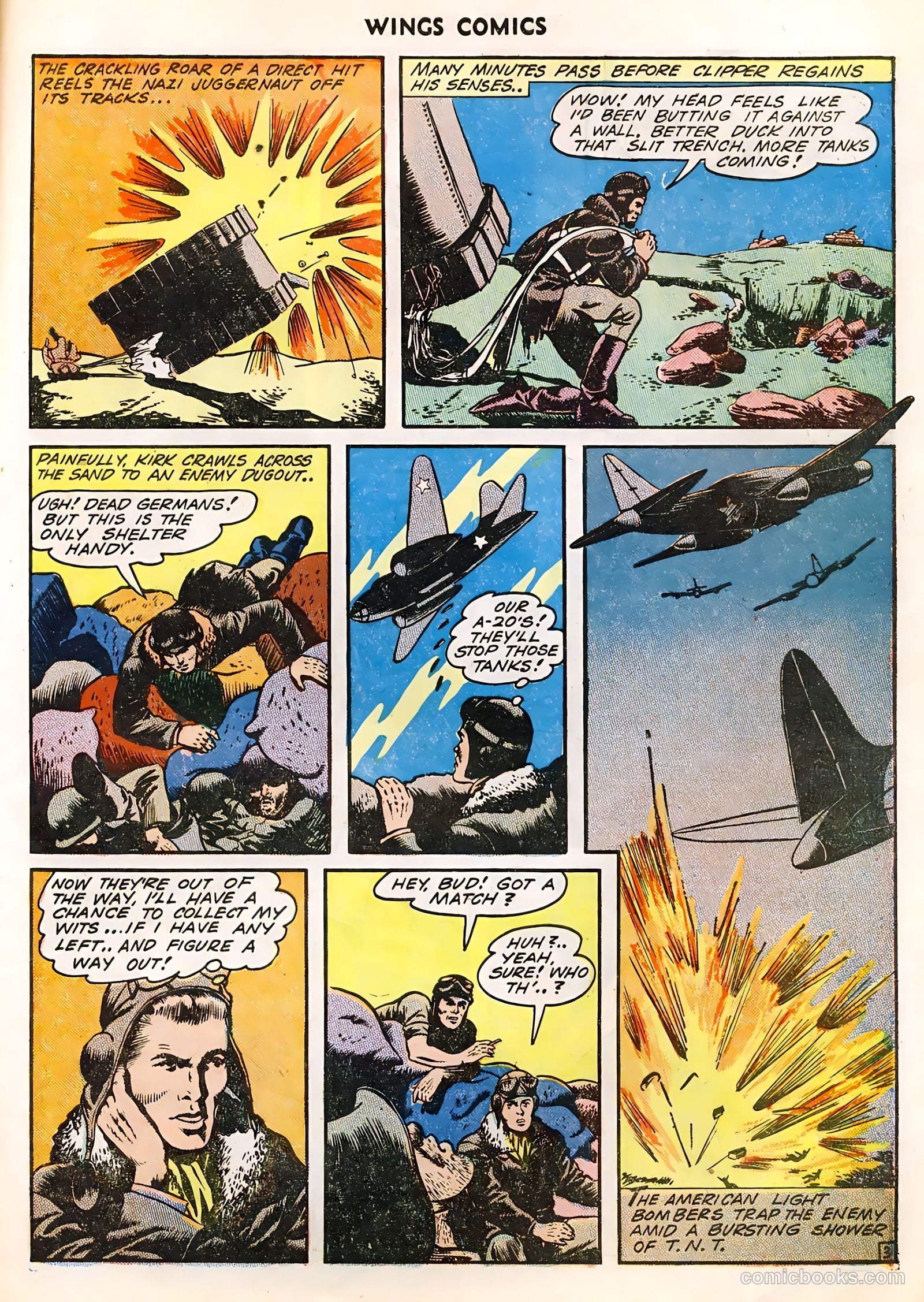 Wings Comics #36 — page 54 of 61