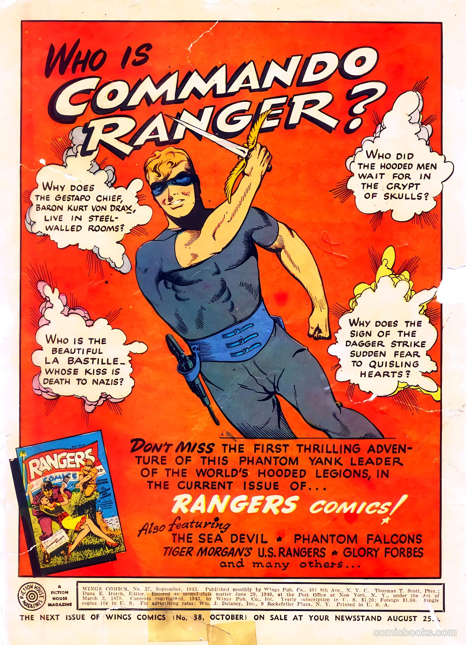 Wings Comics #37 — page 2 of 60