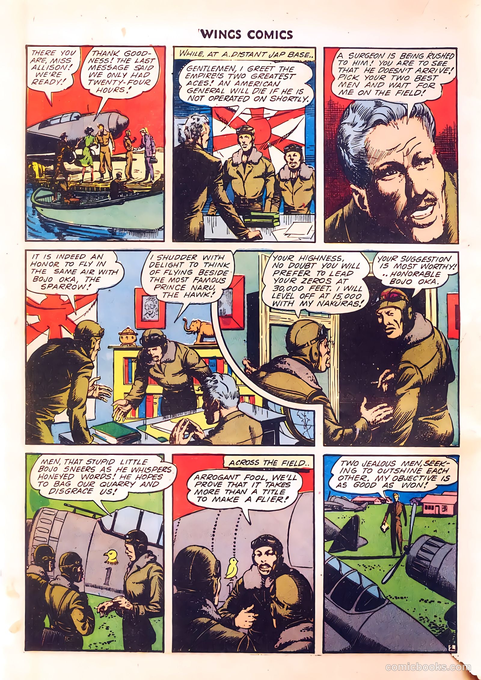 Wings Comics #37 — page 4 of 60