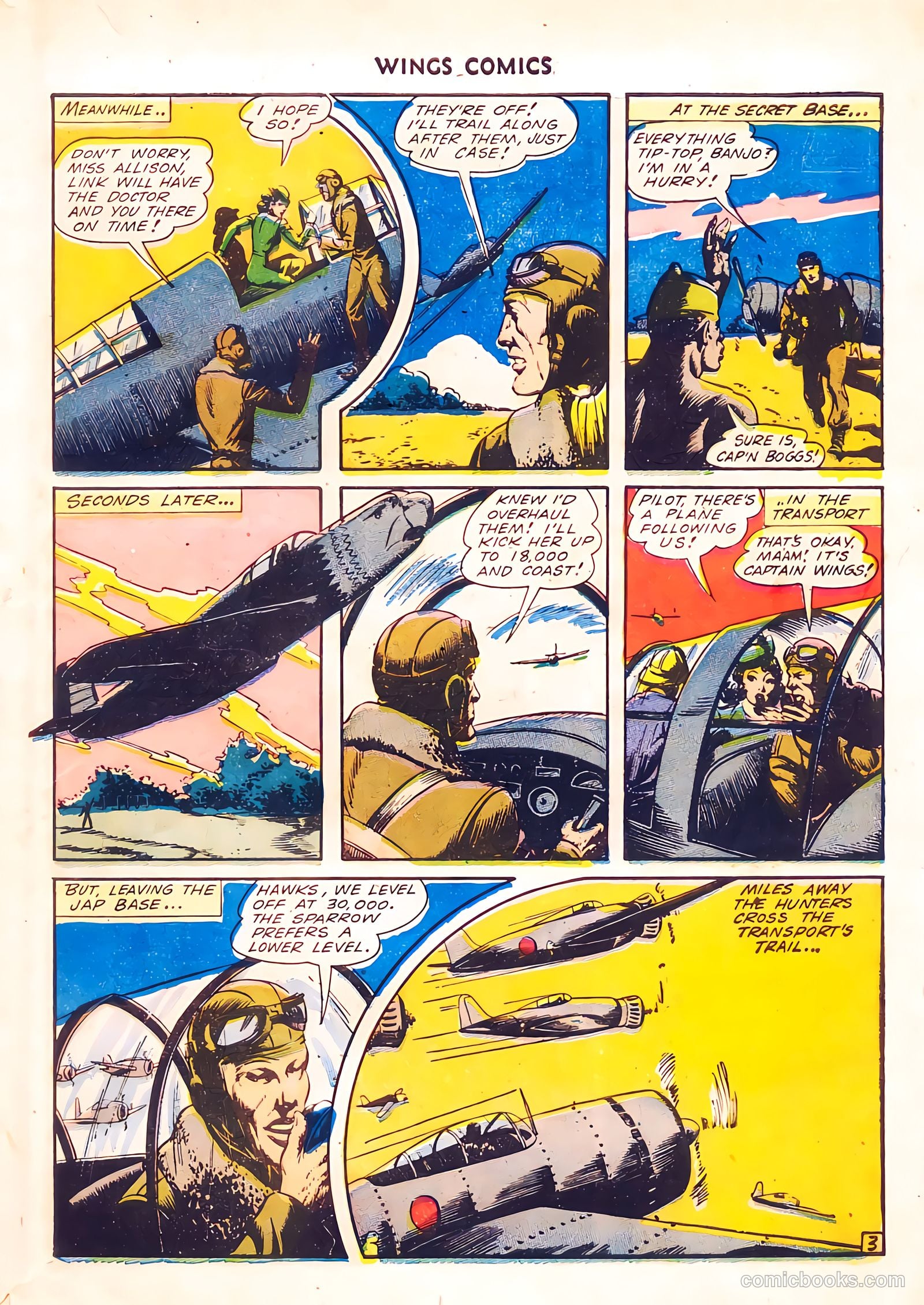 Wings Comics #37 — page 5 of 60