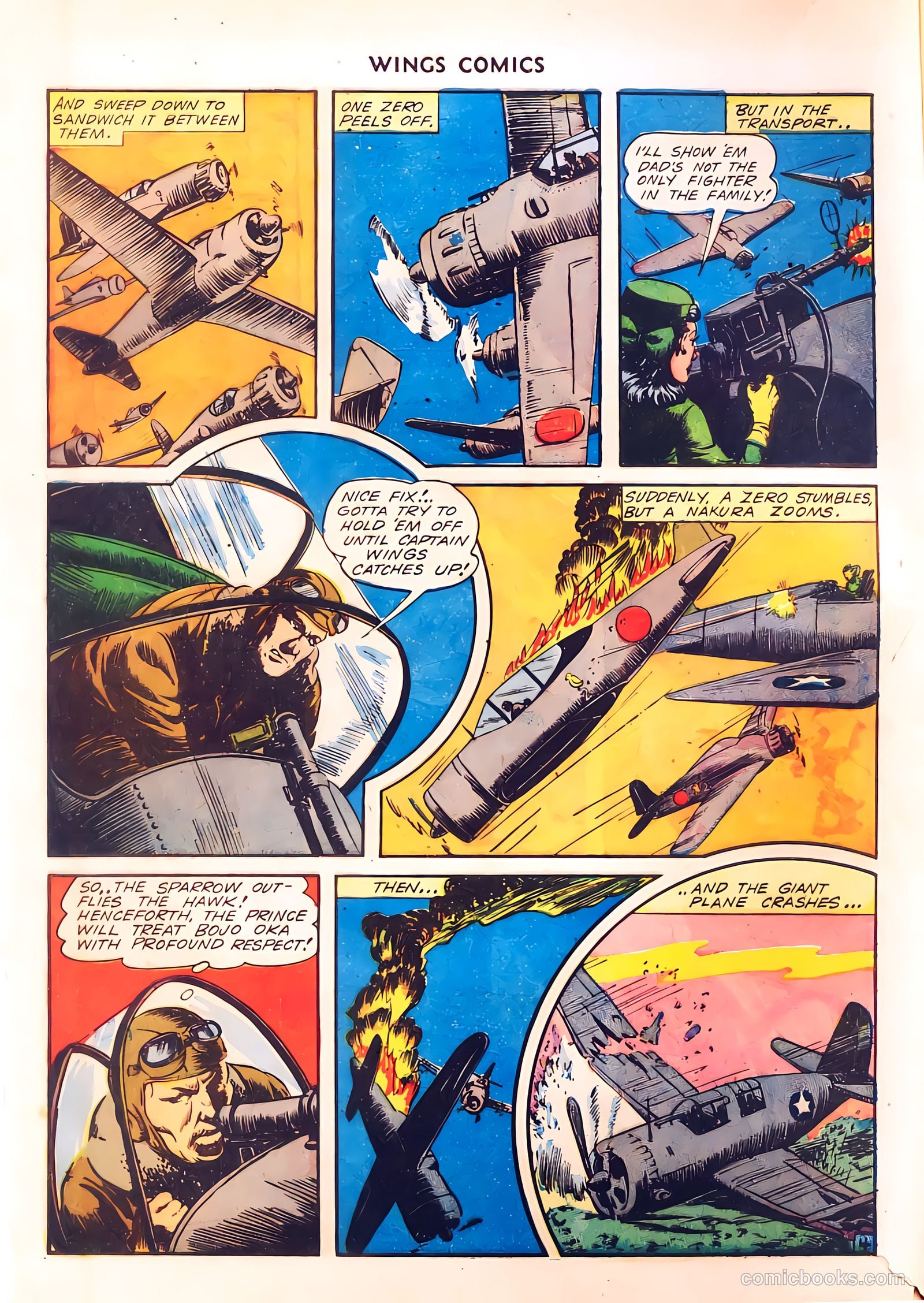 Wings Comics #37 — page 6 of 60