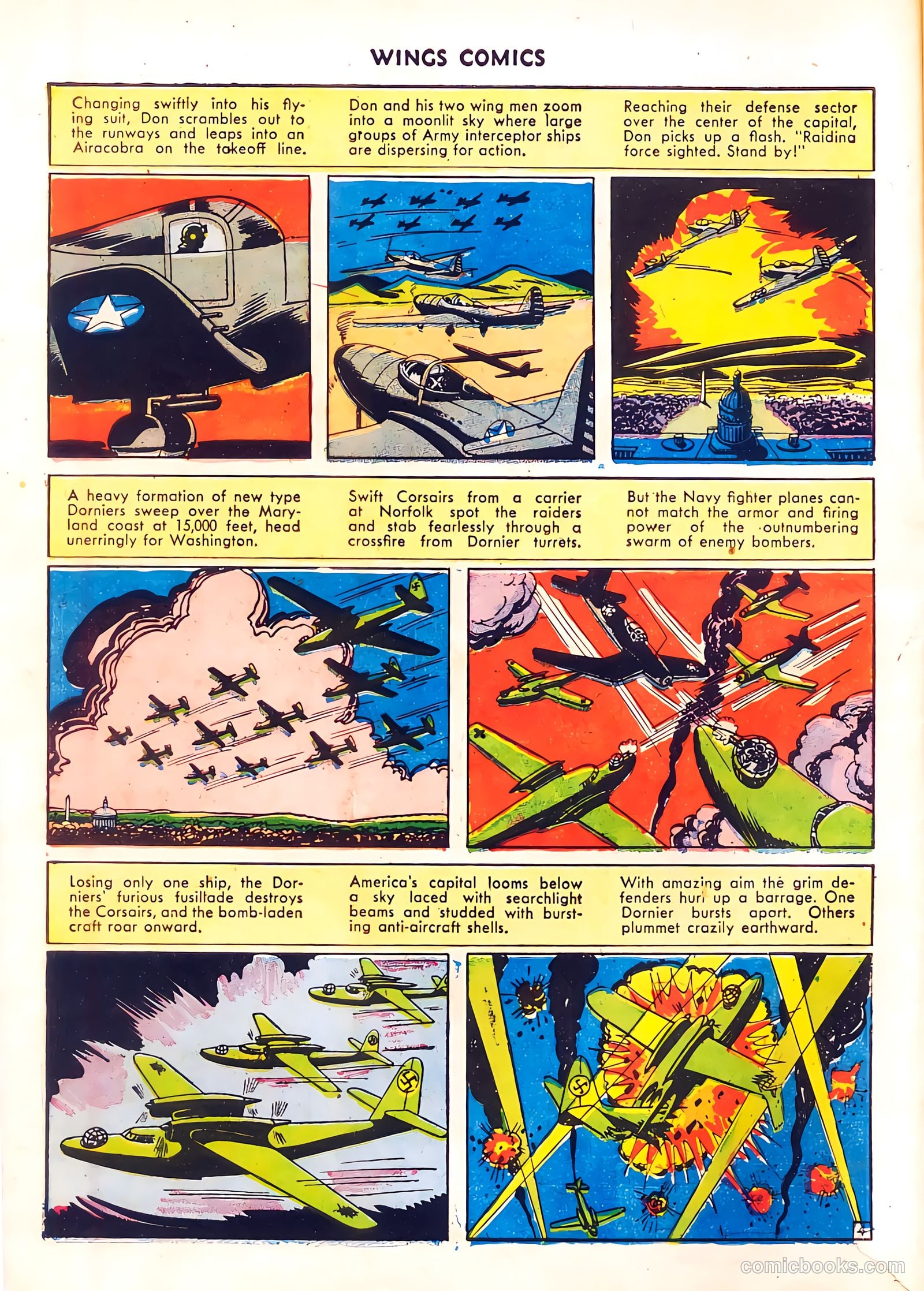 Wings Comics #37 — page 16 of 60