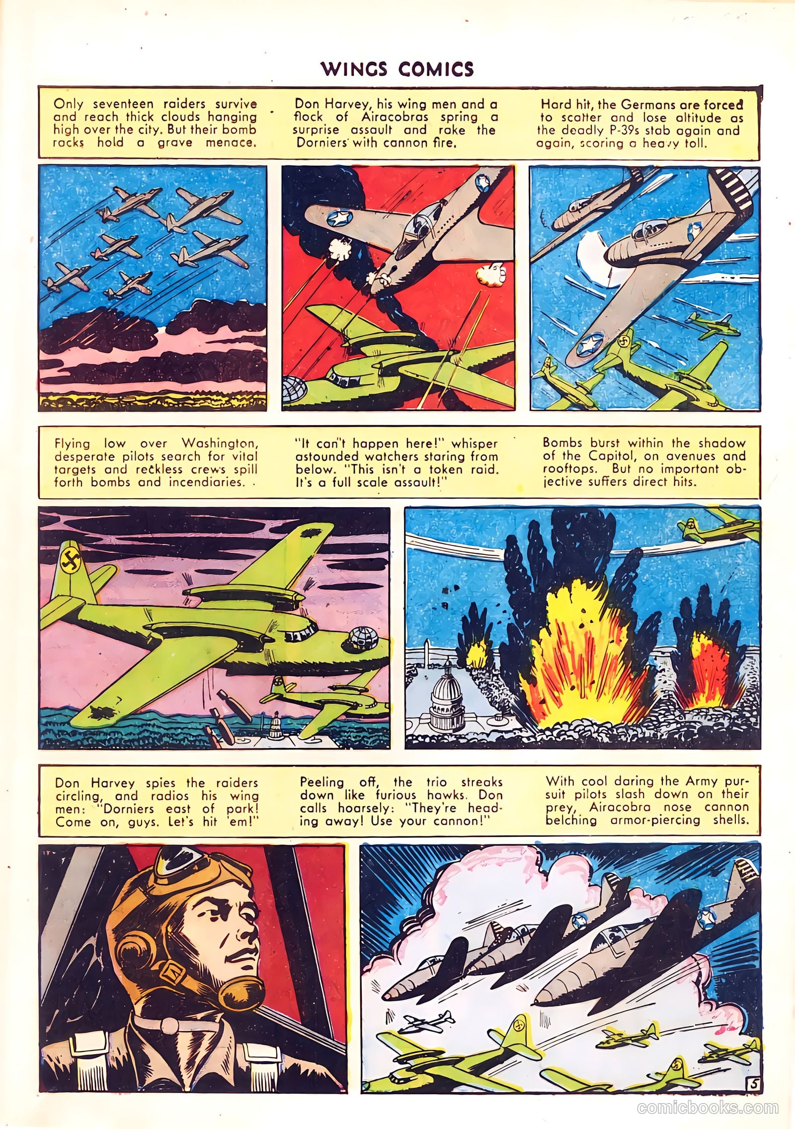 Wings Comics #37 — page 17 of 60