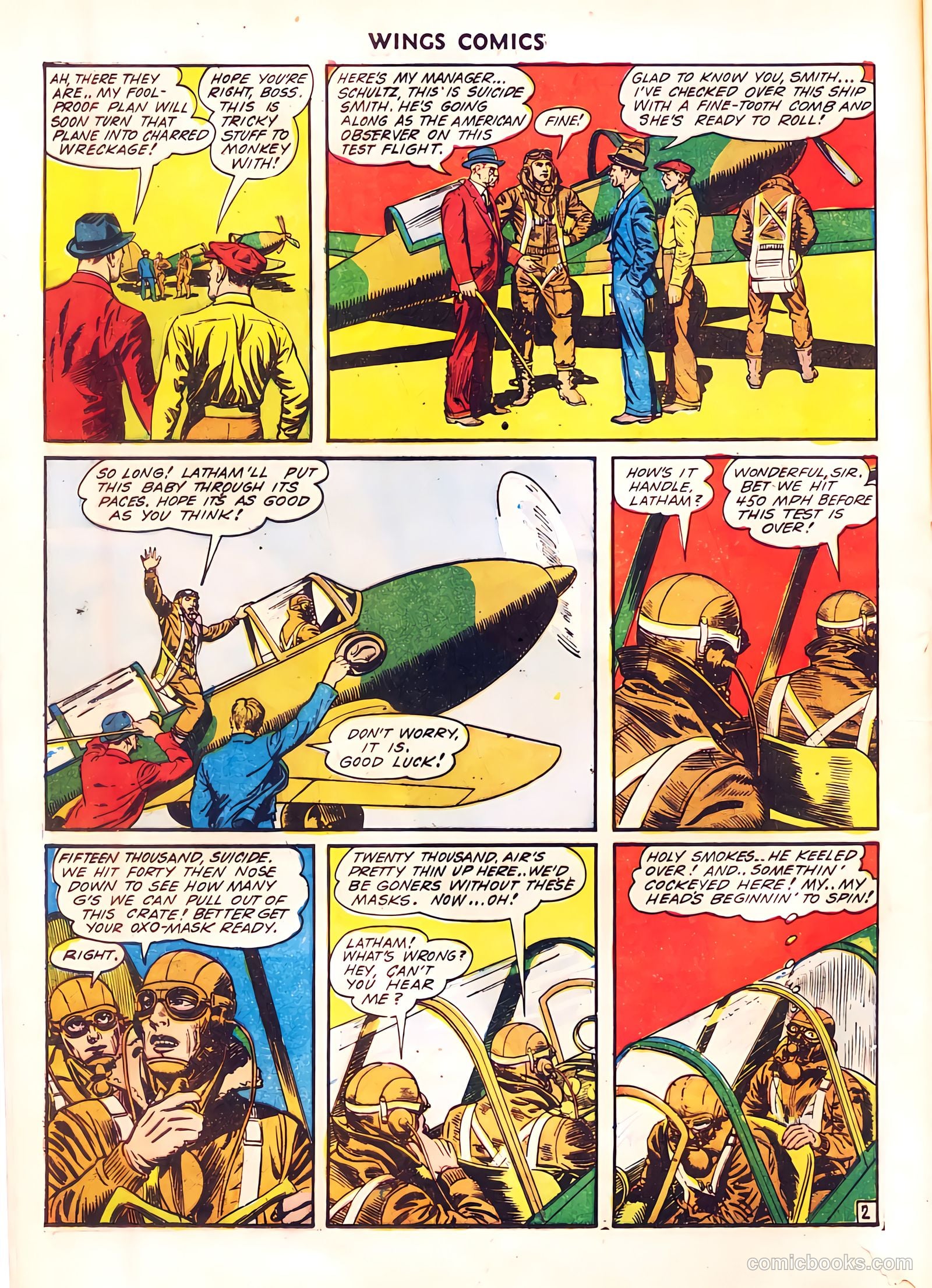 Wings Comics #37 — page 20 of 60