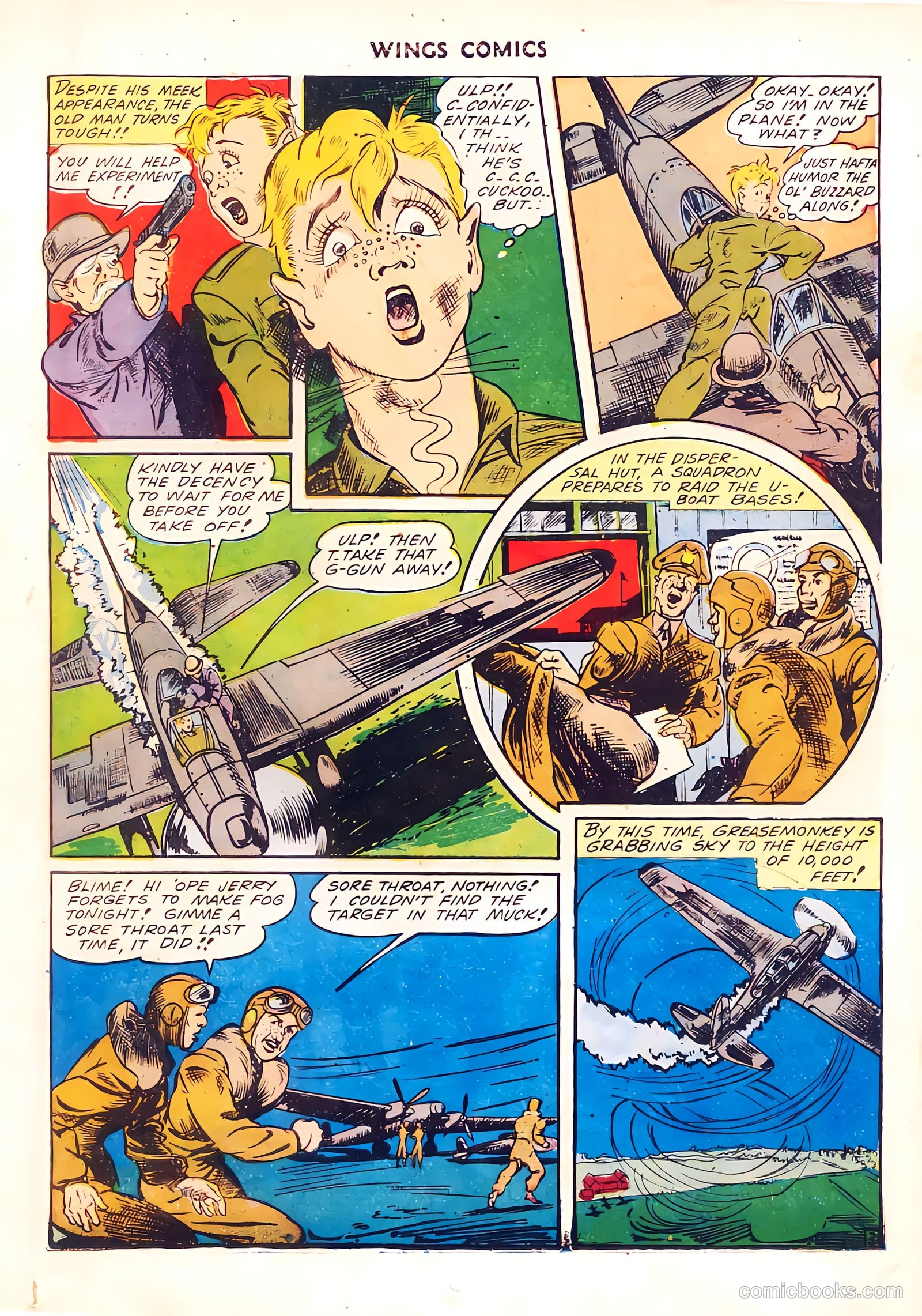 Wings Comics #37 — page 27 of 60