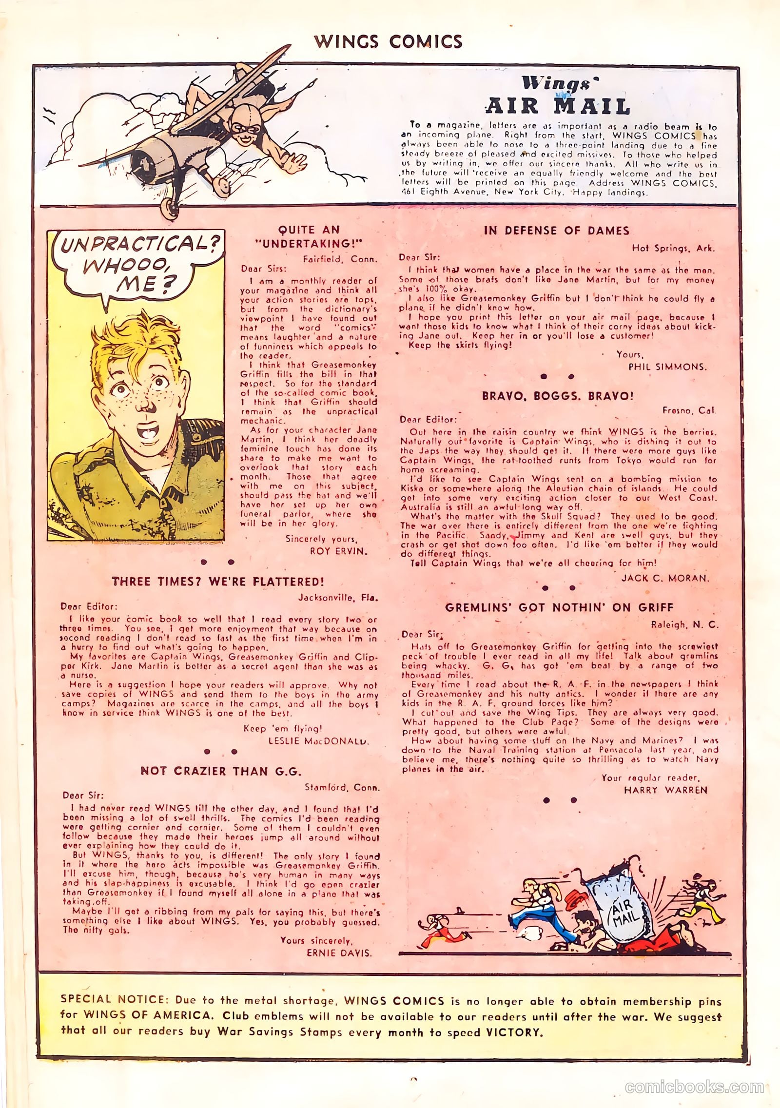 Wings Comics #37 — page 34 of 60