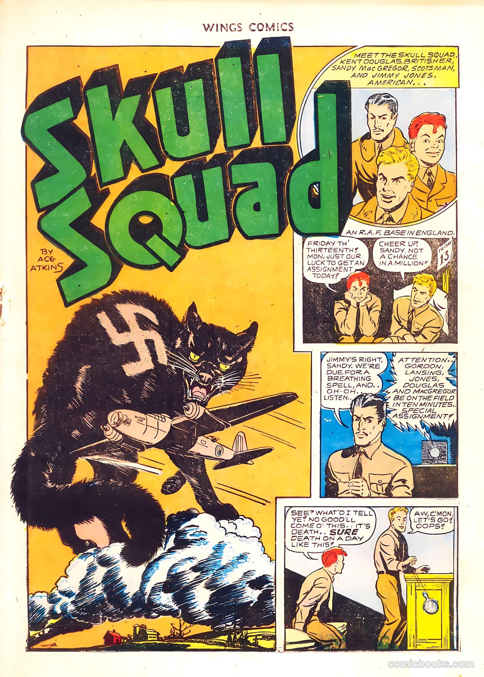 Wings Comics #37 — page 35 of 60